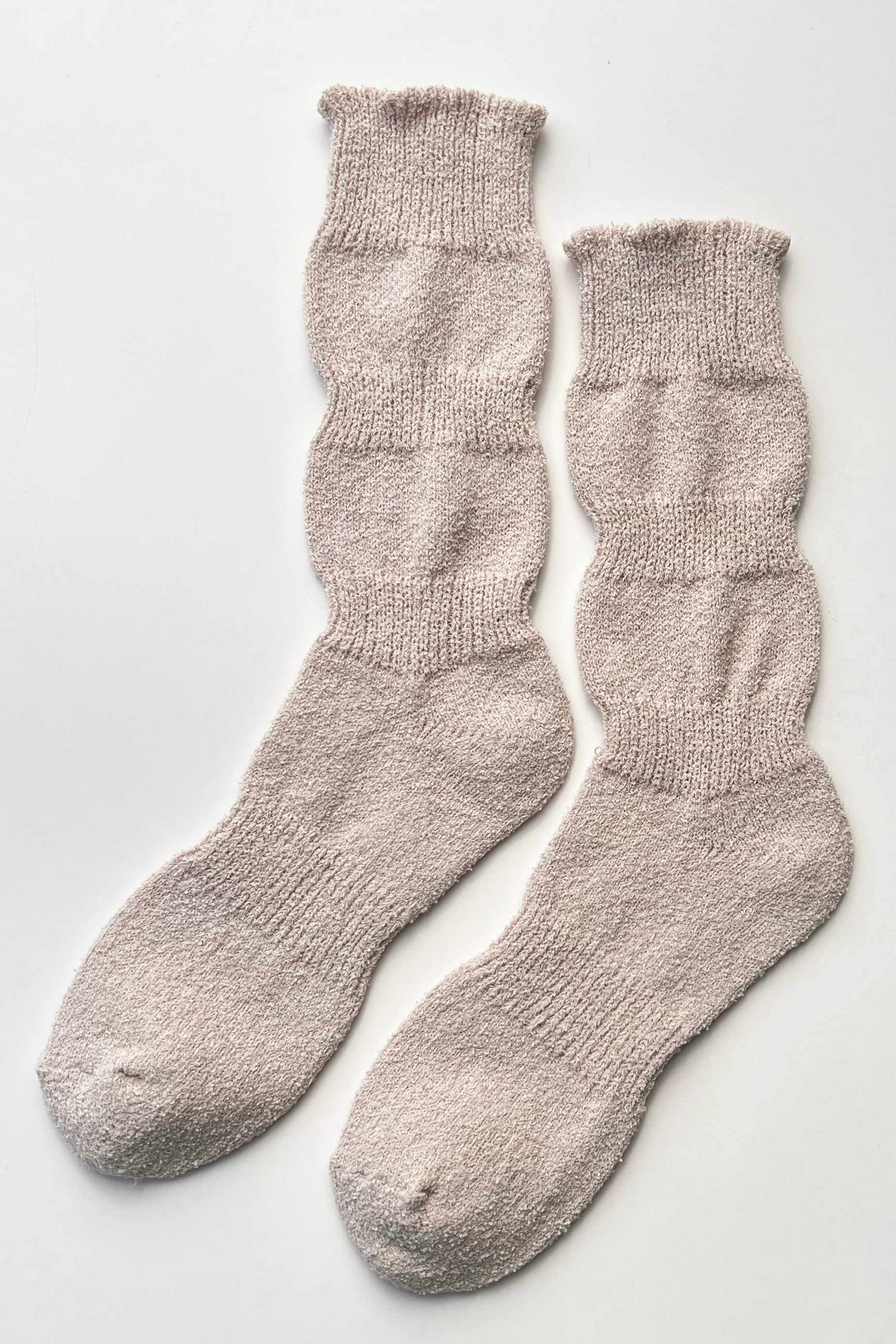 Airy Puffin Socks - Whole Wheat - Image 6