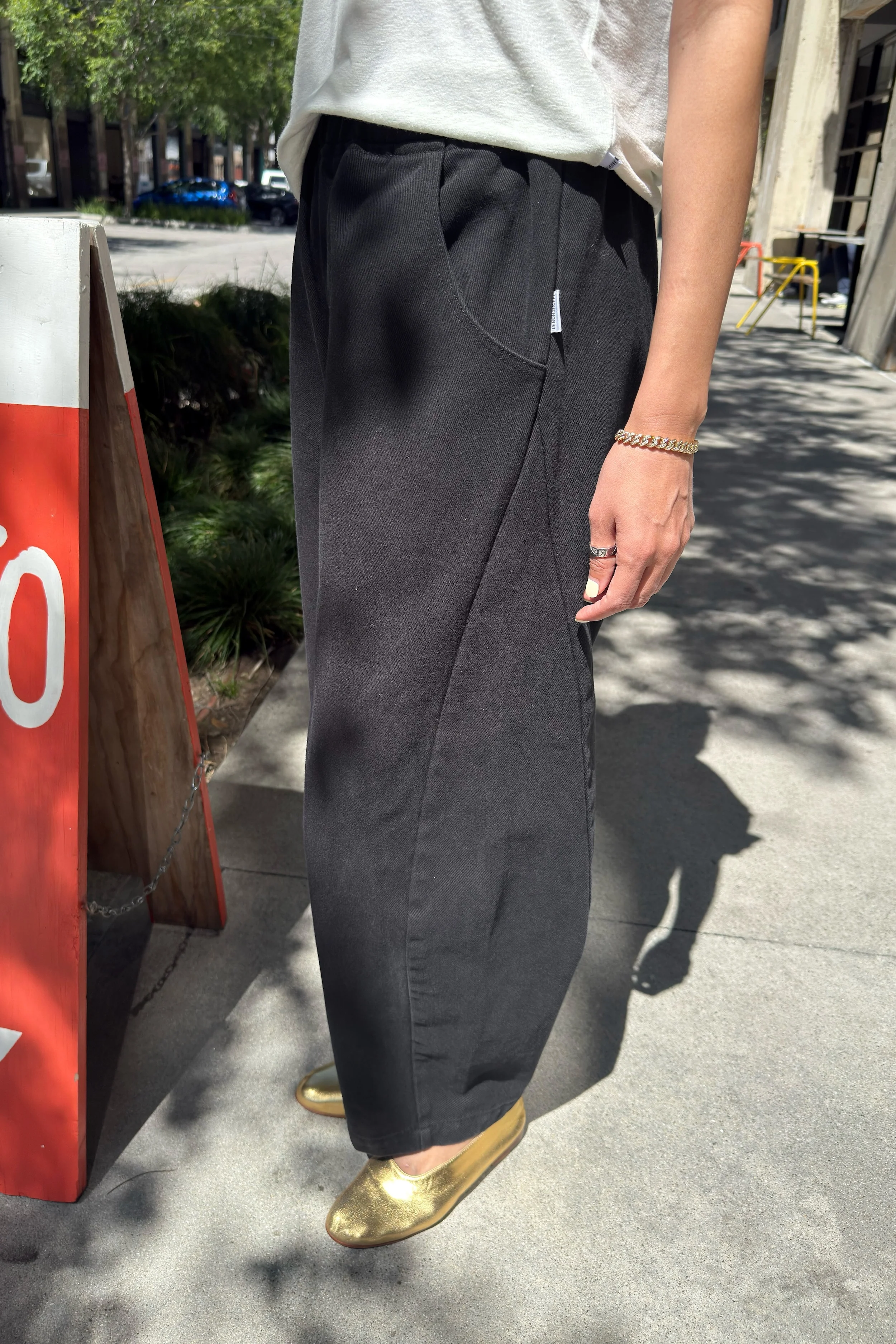 Arc Pants - BLACK CANVAS - Image 3