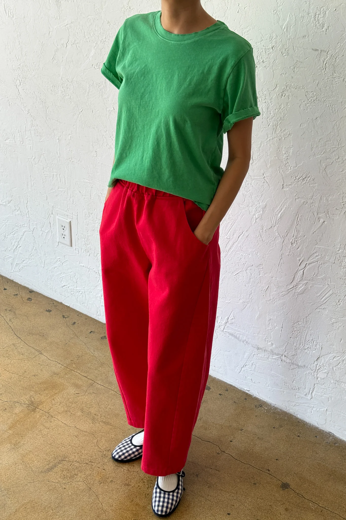 Arc Pants - Crayon Red - Image 3