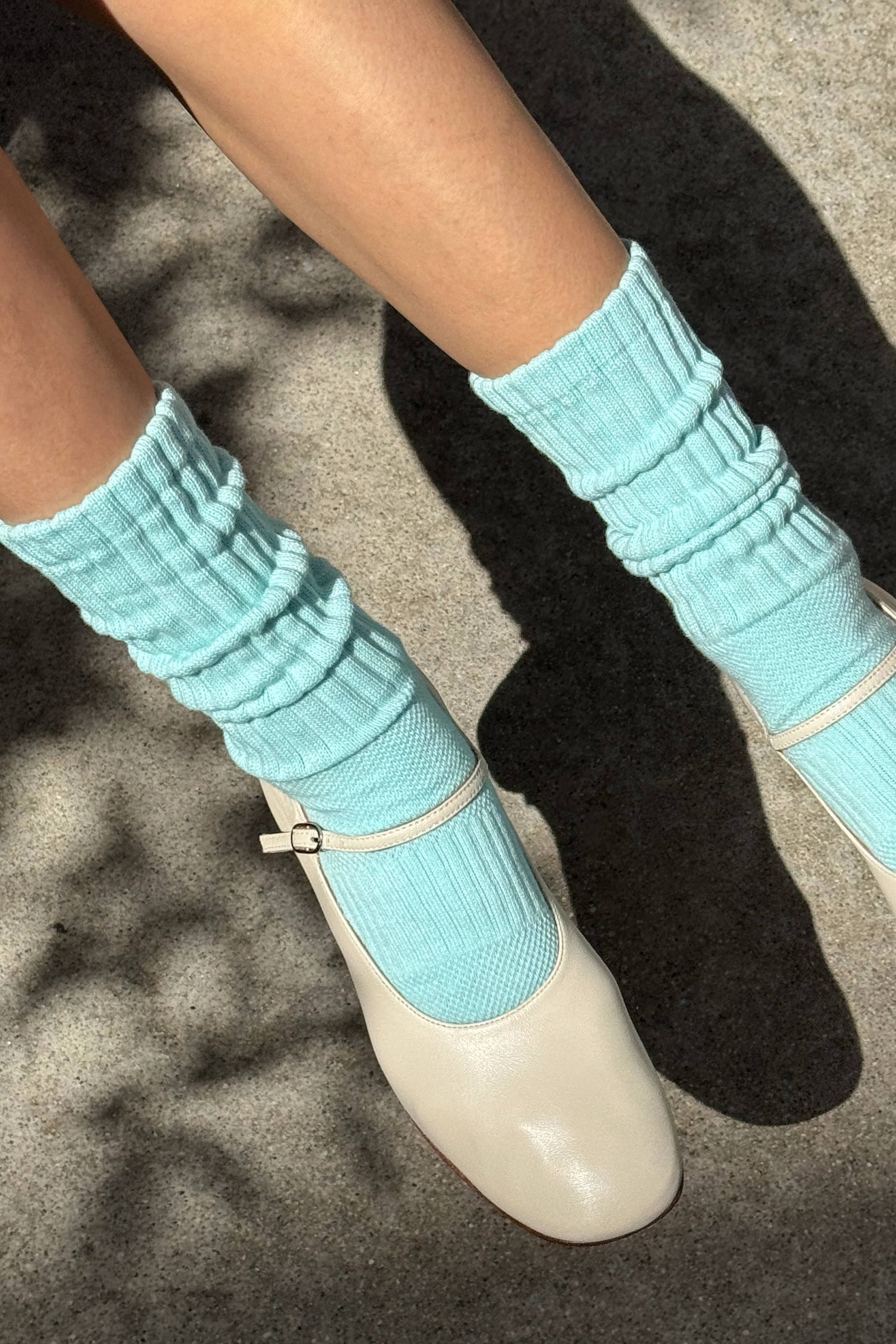 Ballet Socks - Aqua - Image 4
