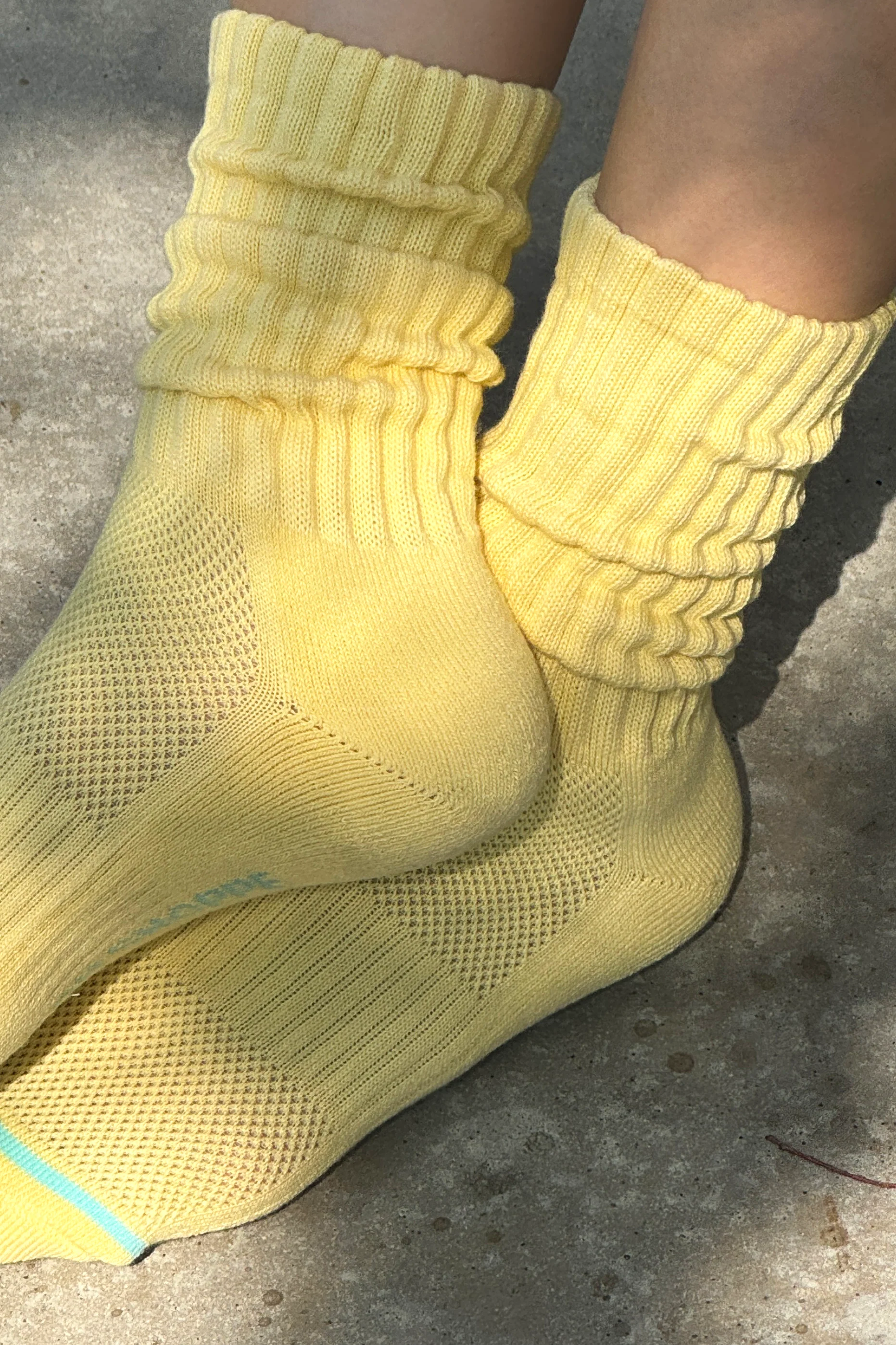 Ballet Socks - Pale Yellow - Image 4