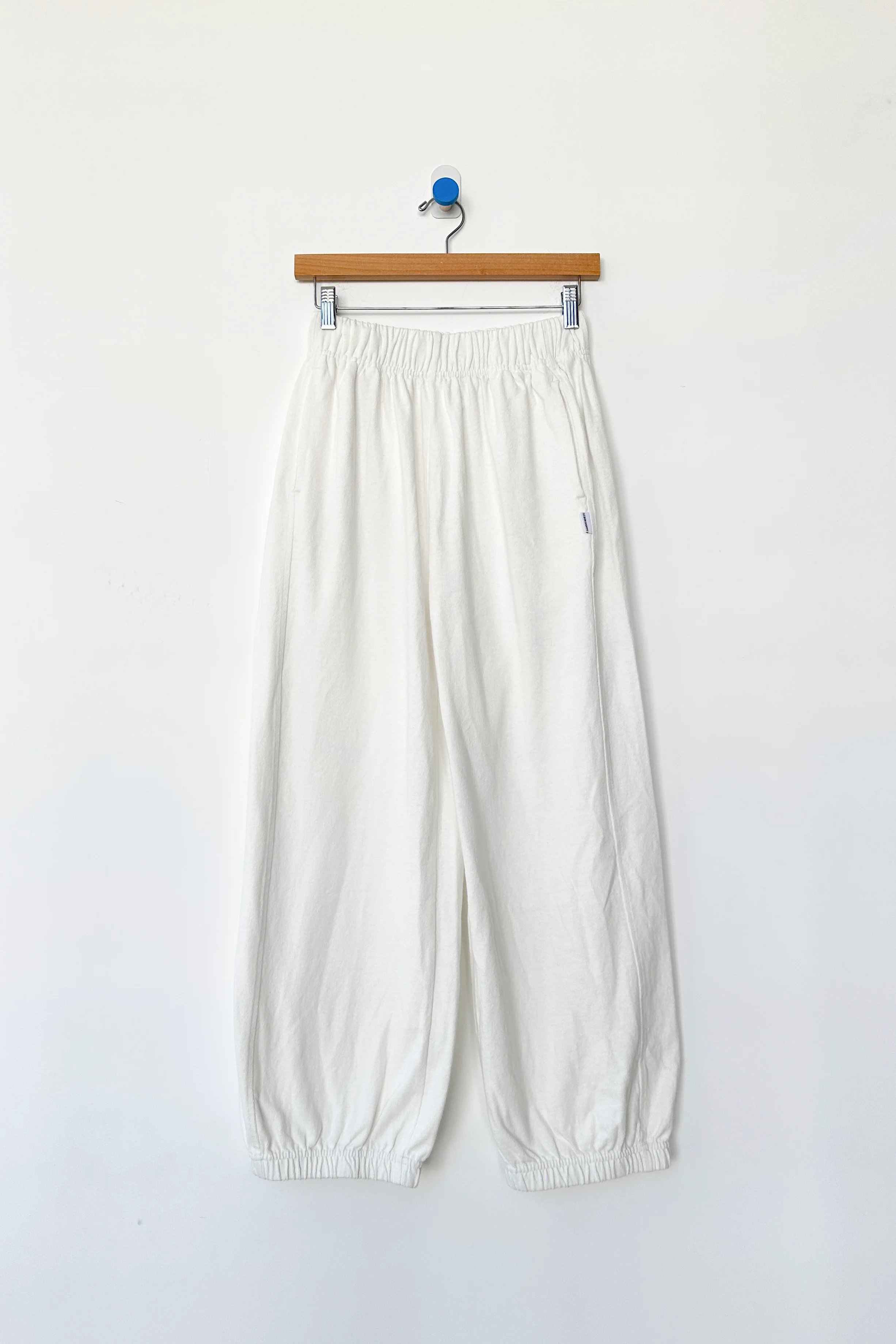 Balloon Pants - White Cotton - Image 5