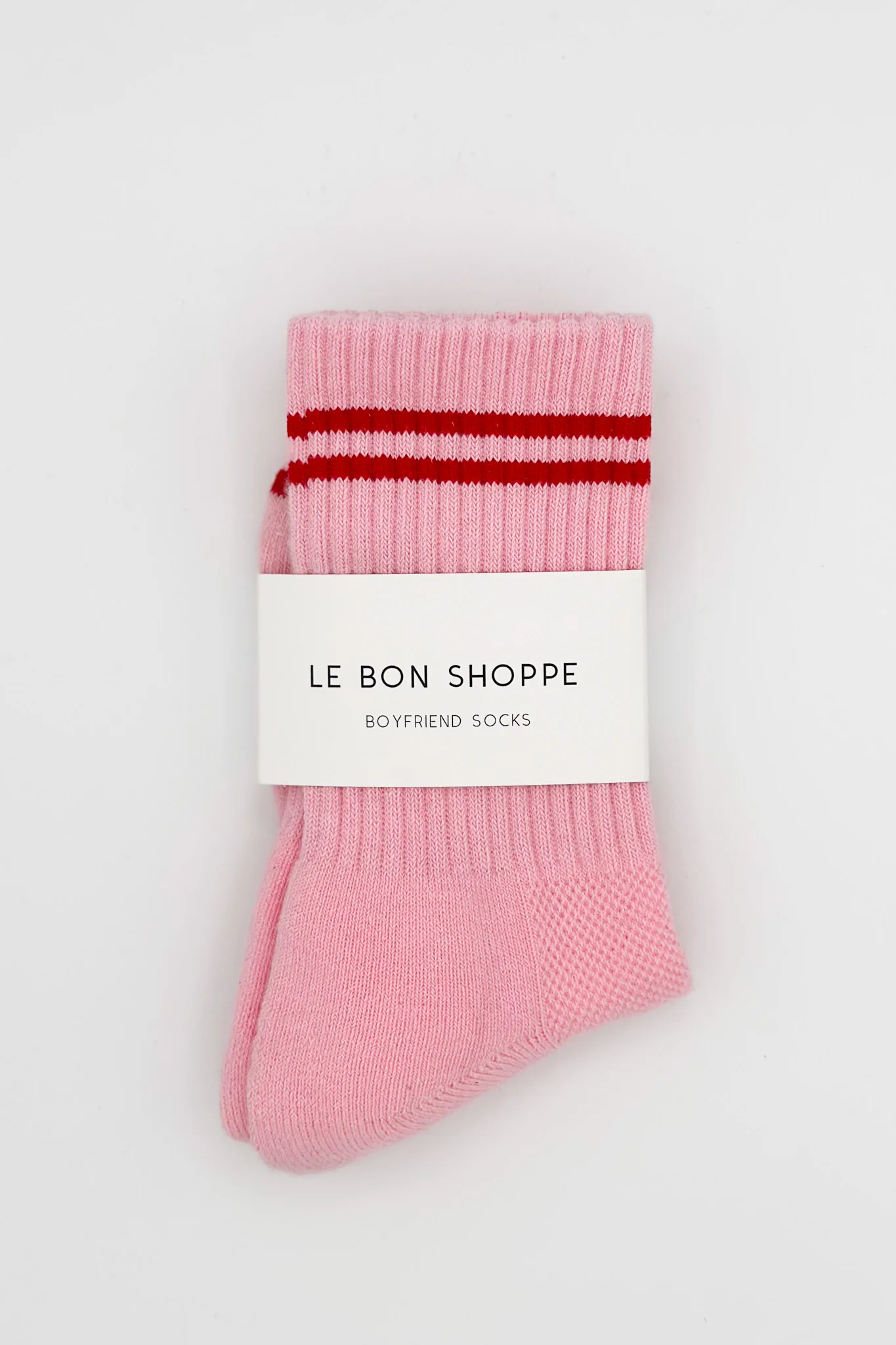 Boyfriend Socks - Amour Pink - Image 3