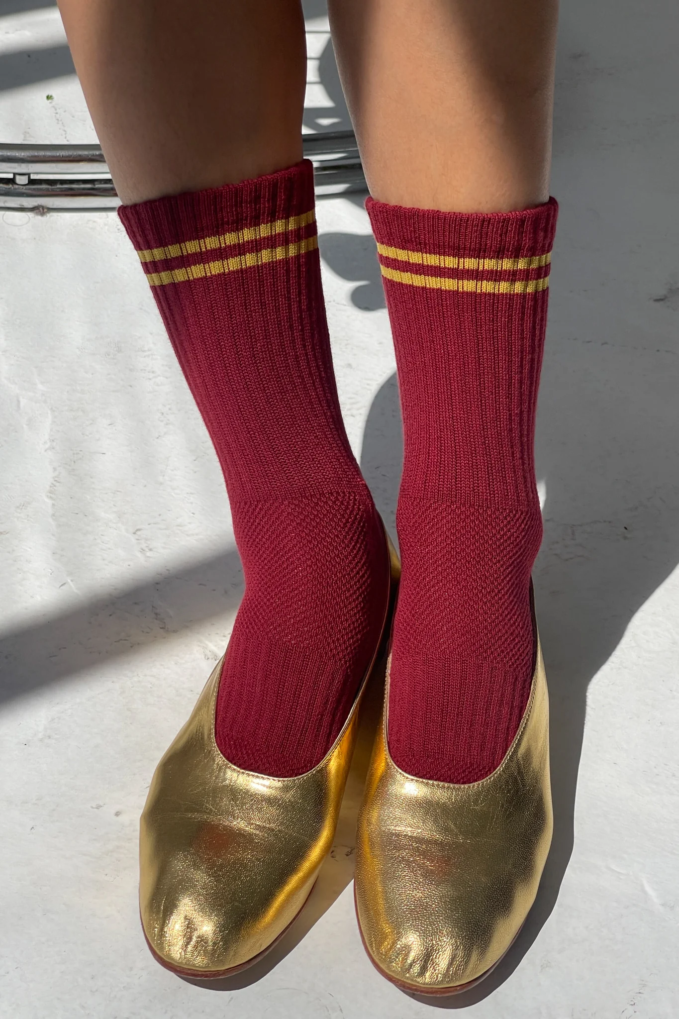 Boyfriend Socks - Cardinal - Image 4