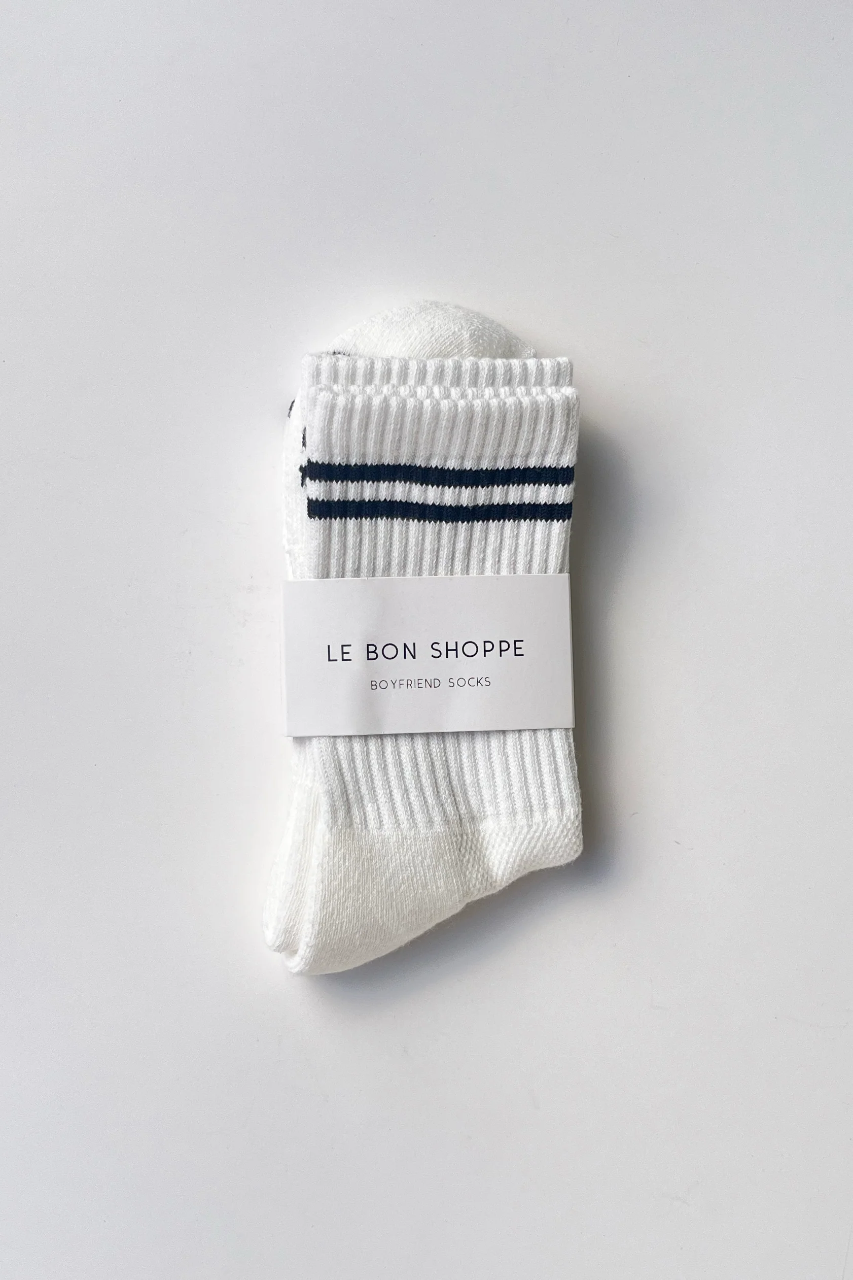 Boyfriend Socks - Classic White - Image 4