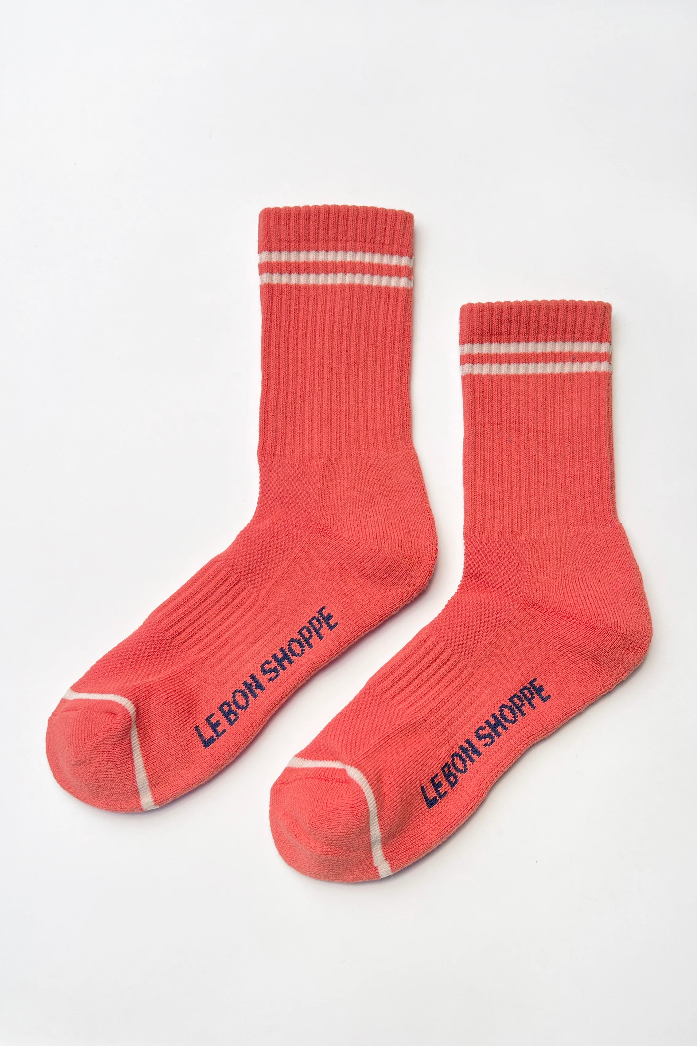 Boyfriend Socks - Coral - Image 6