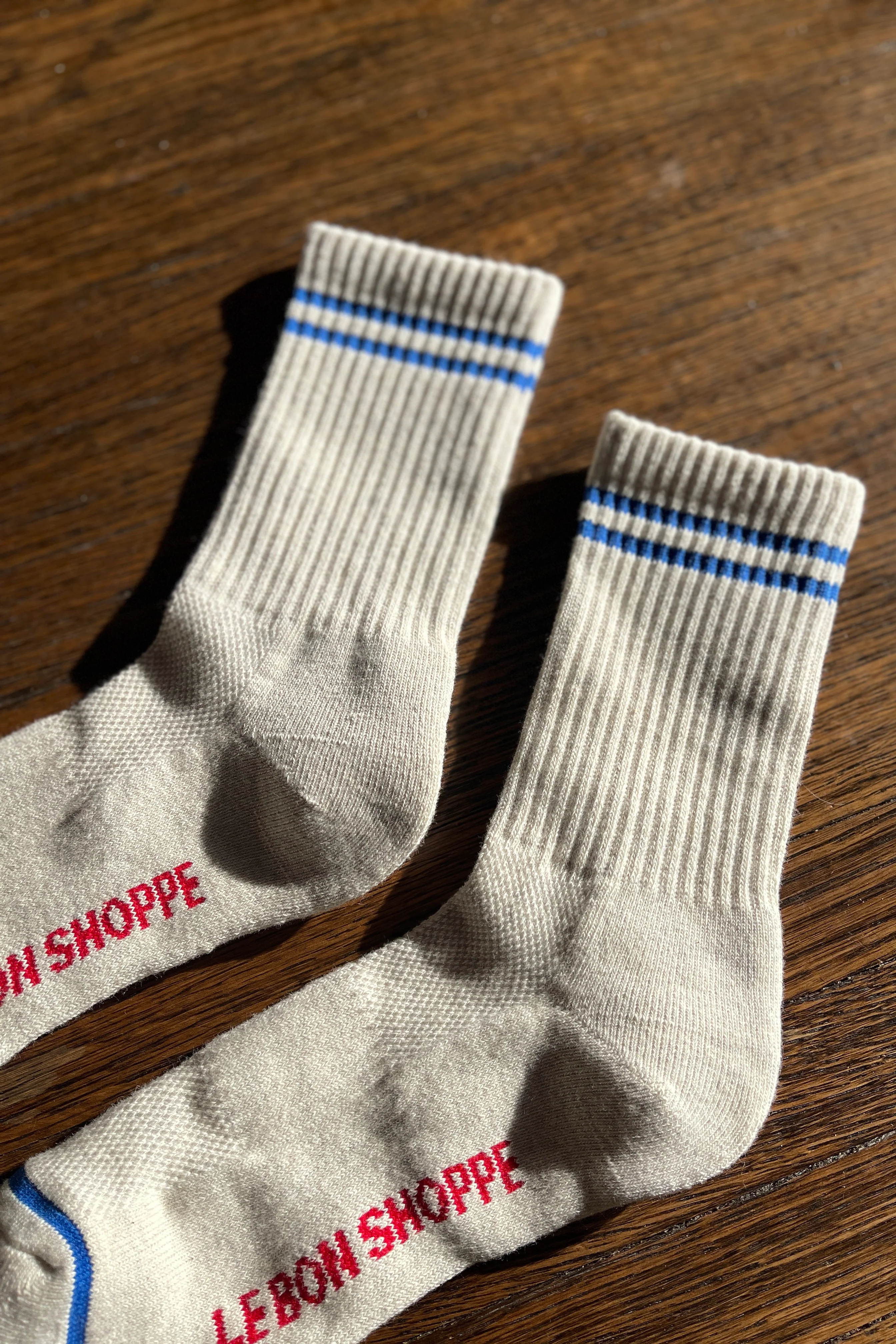 Boyfriend Socks - Ice - Image 4