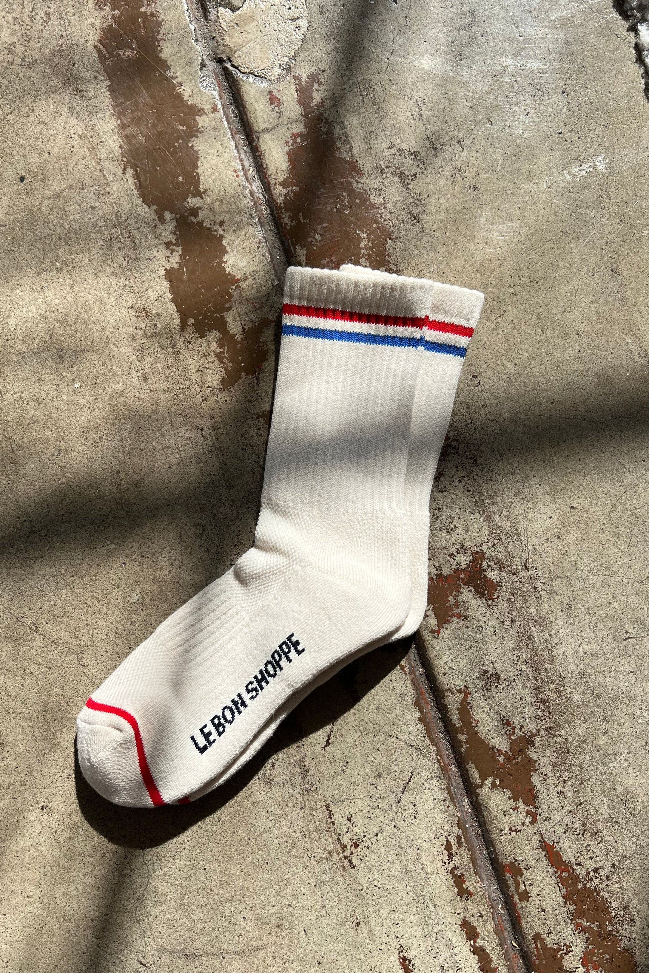 Boyfriend Socks - Milk - Image 3