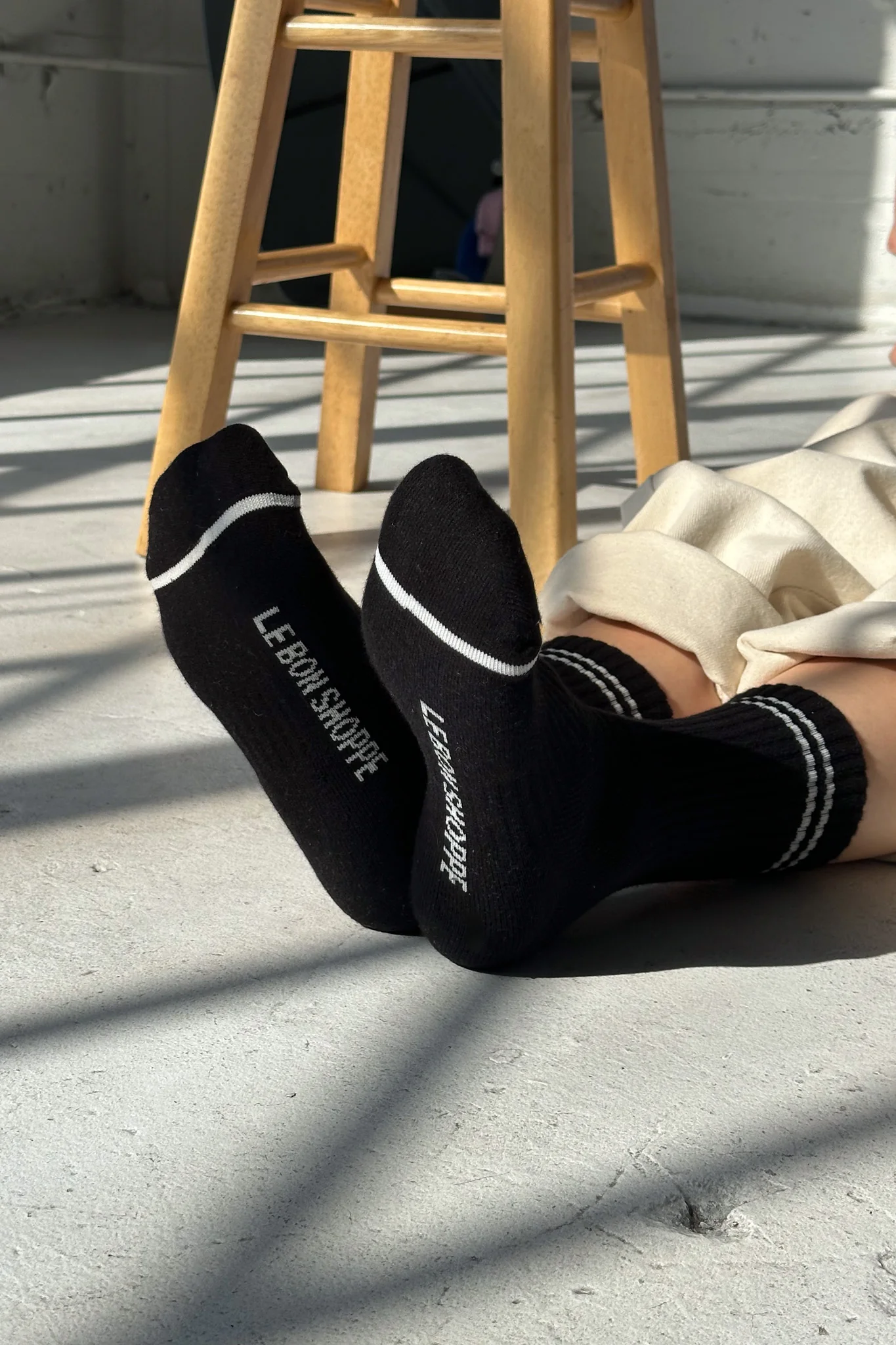 Boyfriend Socks - Noir - Image 4