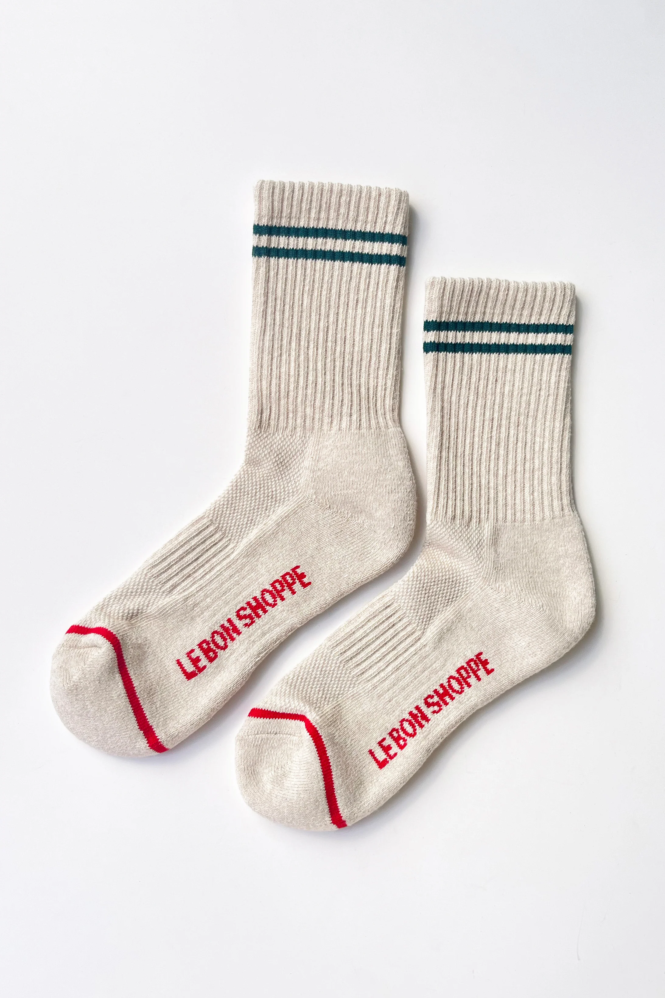 Boyfriend Socks - Oatmeal - Image 5