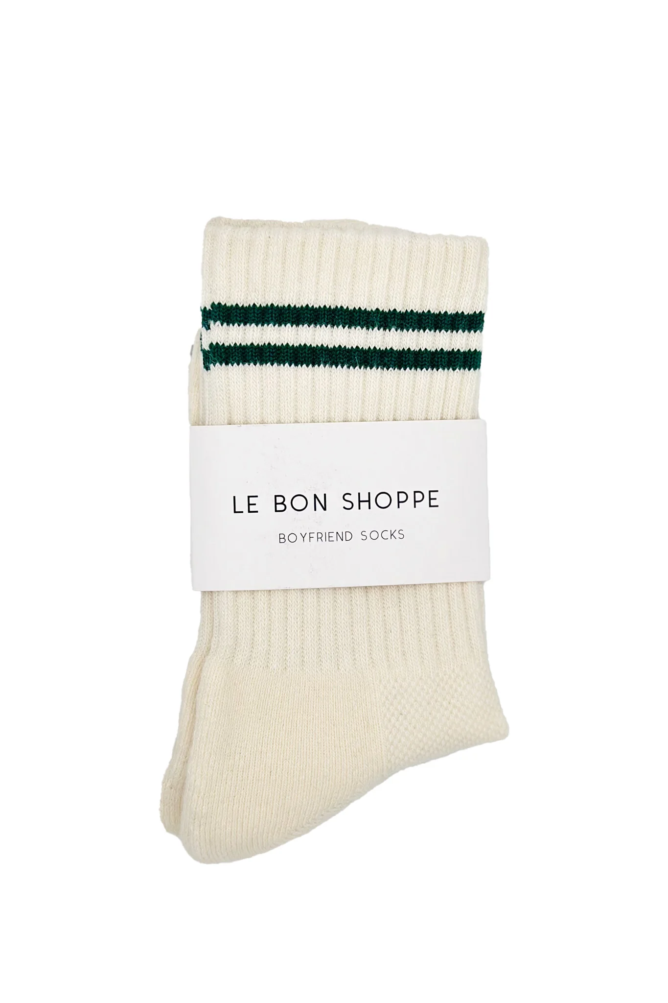Boyfriend Socks - Parchment - Image 3