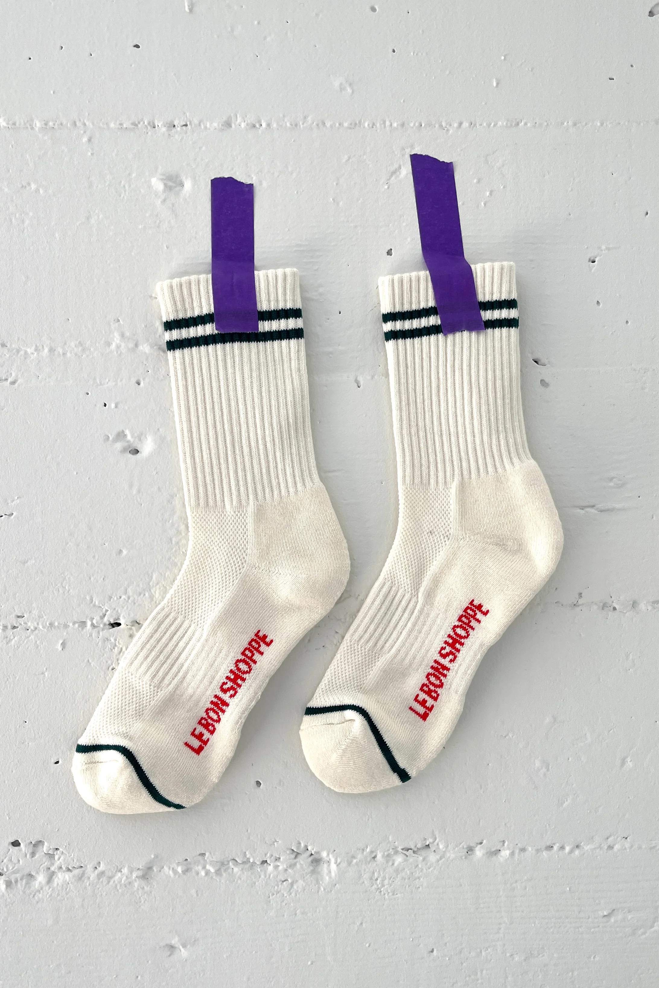 Boyfriend Socks - Parchment - Image 4