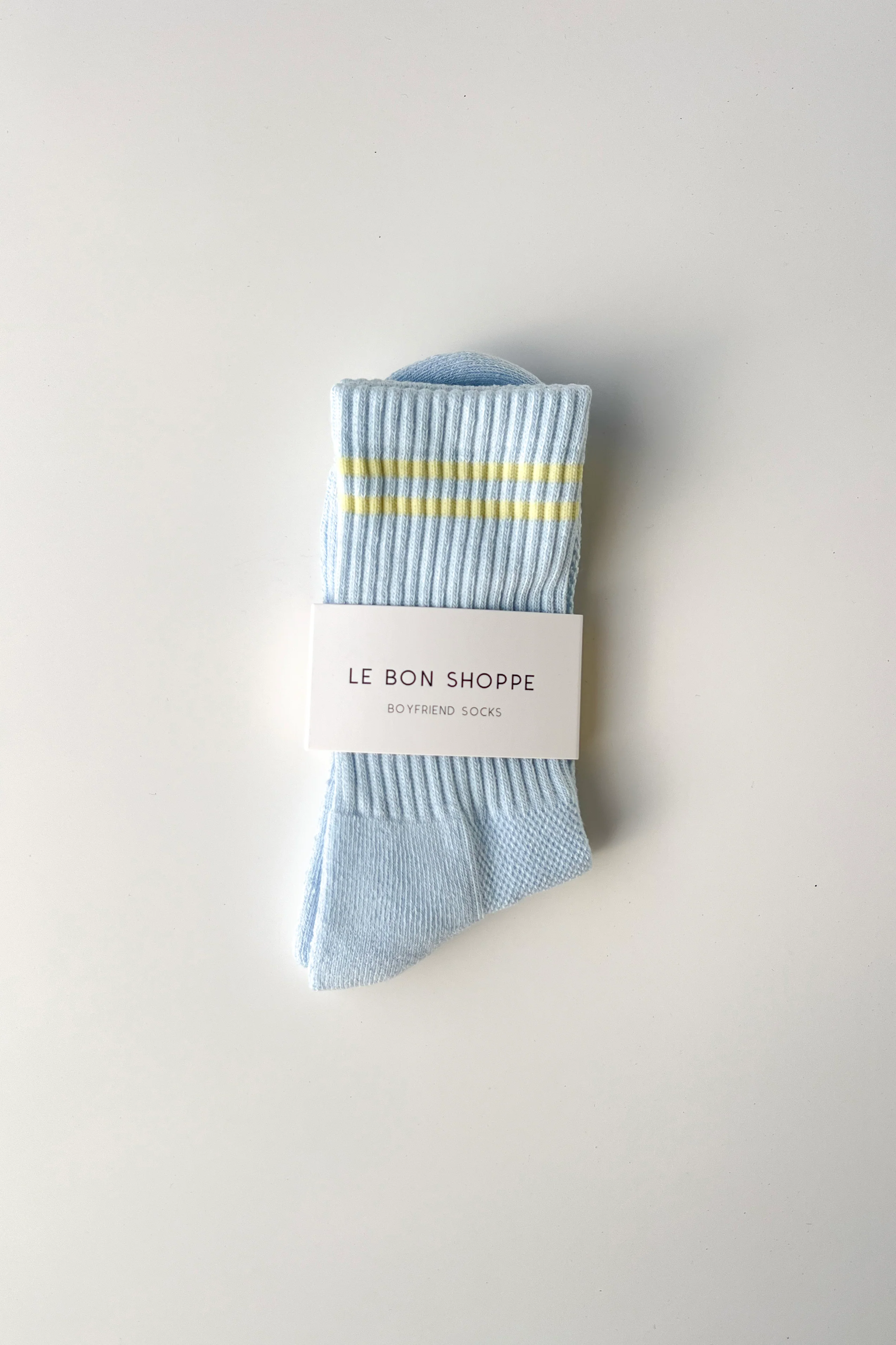 Boyfriend Socks - Pastel Sky - Image 4