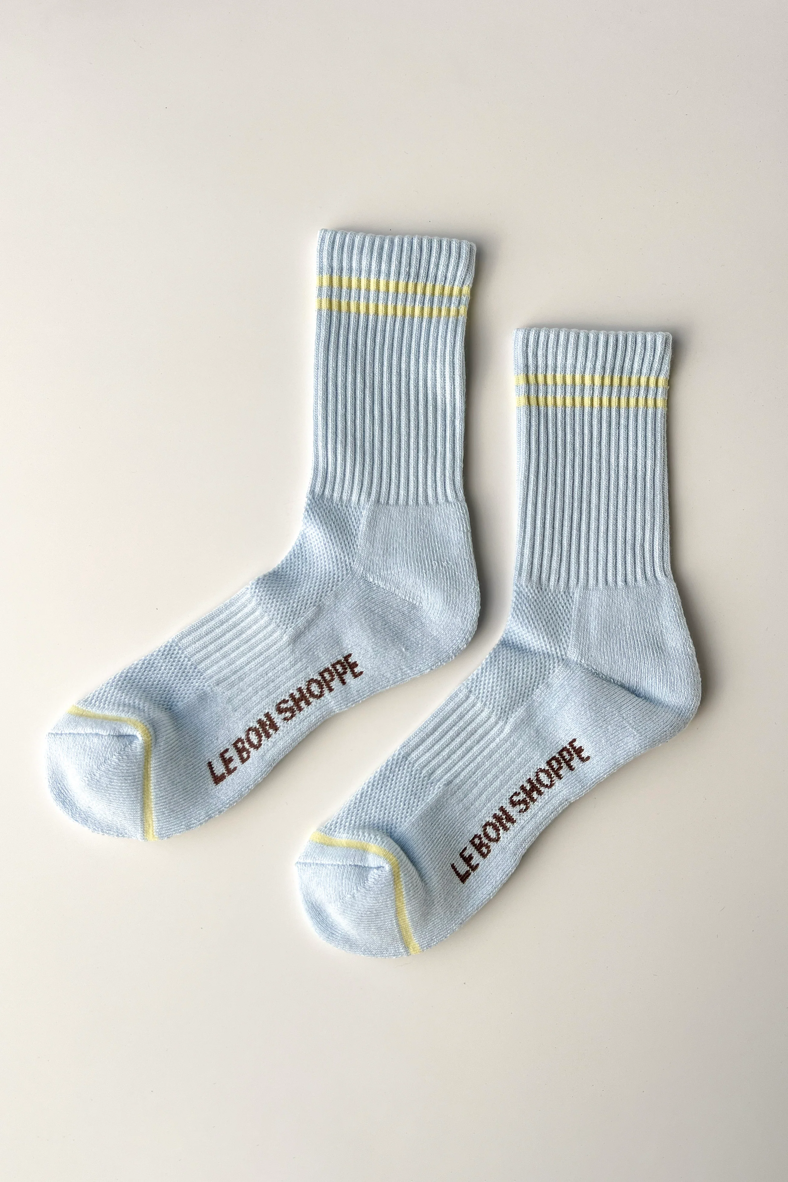 Boyfriend Socks - Pastel Sky - Image 5