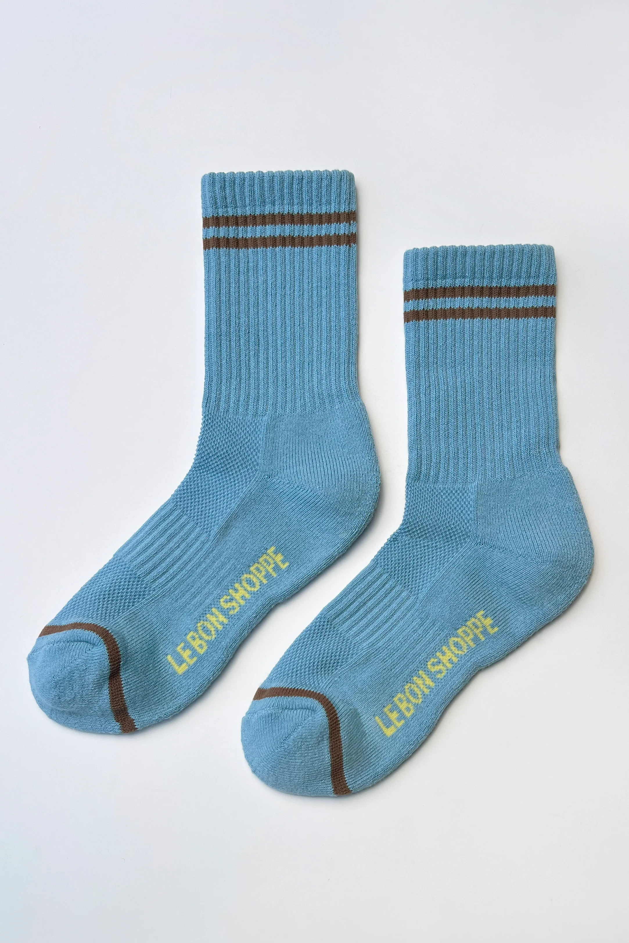 Boyfriend Socks - Powder Blue - Image 4