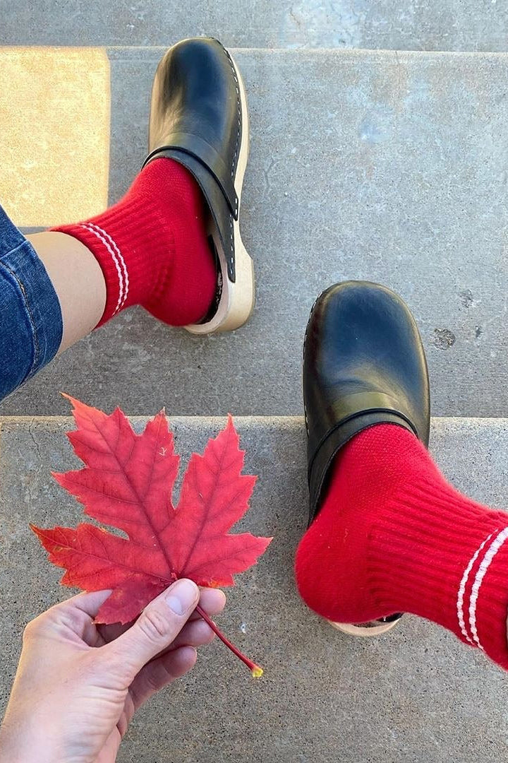 Boyfriend Socks - Red - Image 3