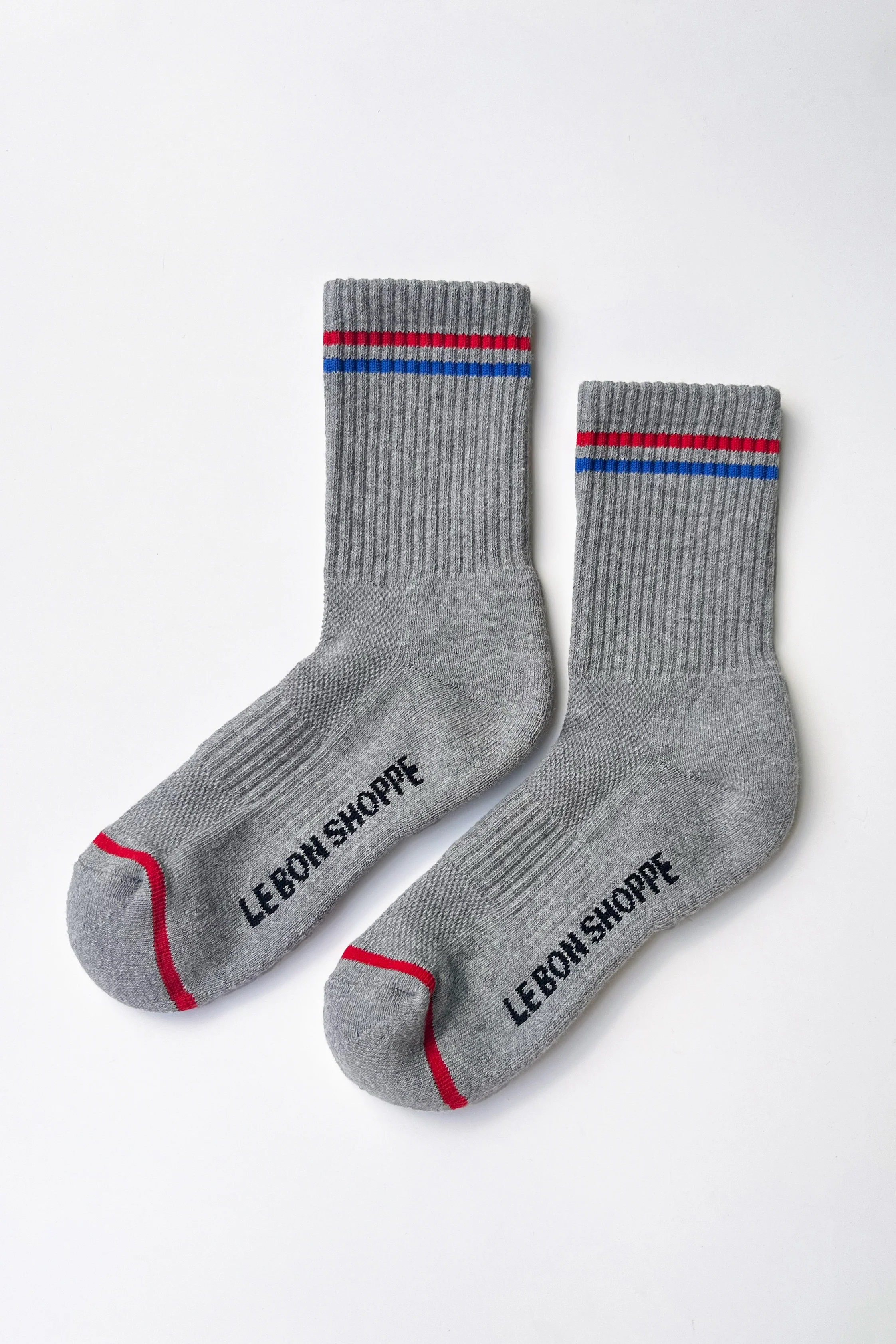 Boyfriend Socks - True Grey - Image 4
