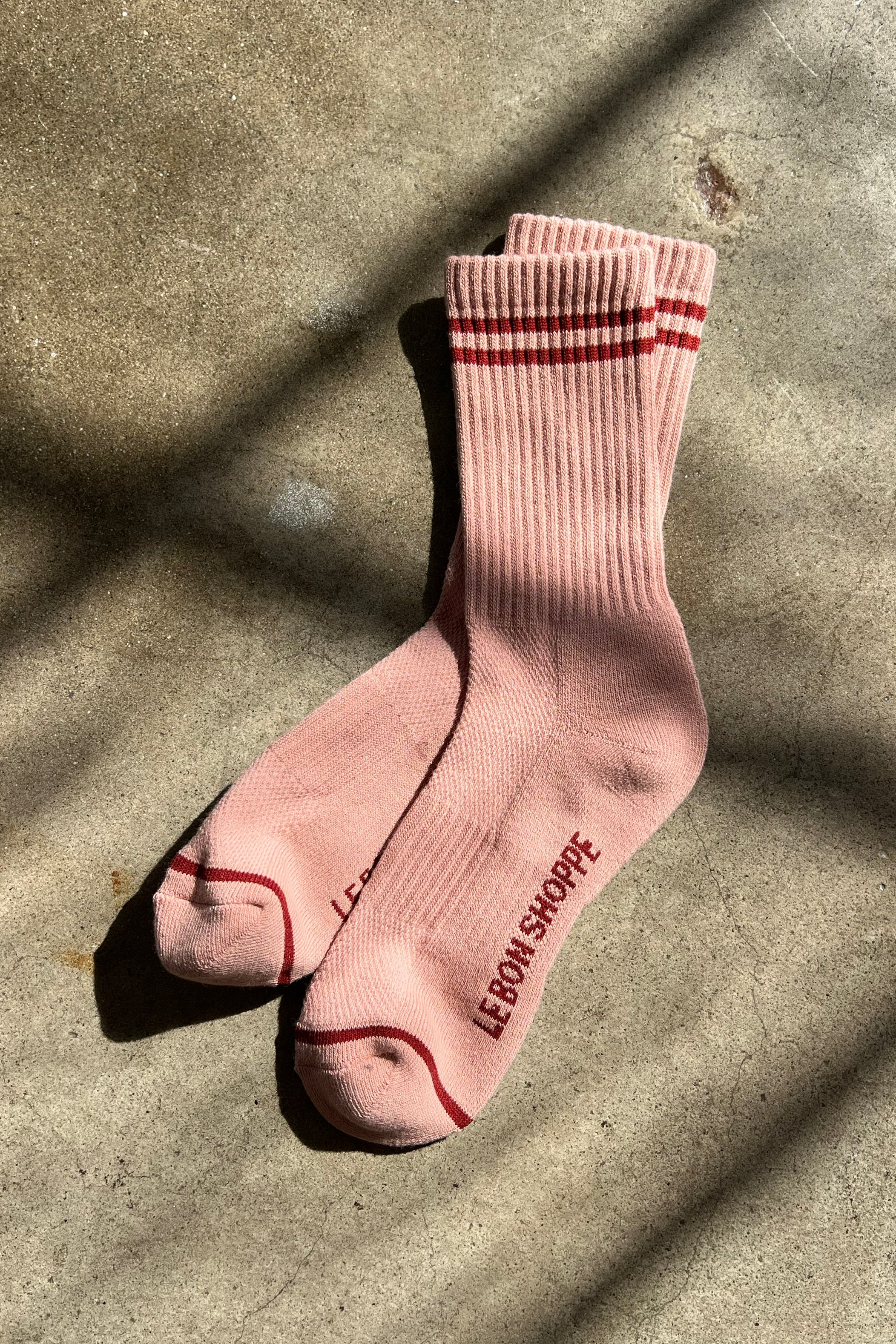 Boyfriend Socks - Vintage Pink - Image 4