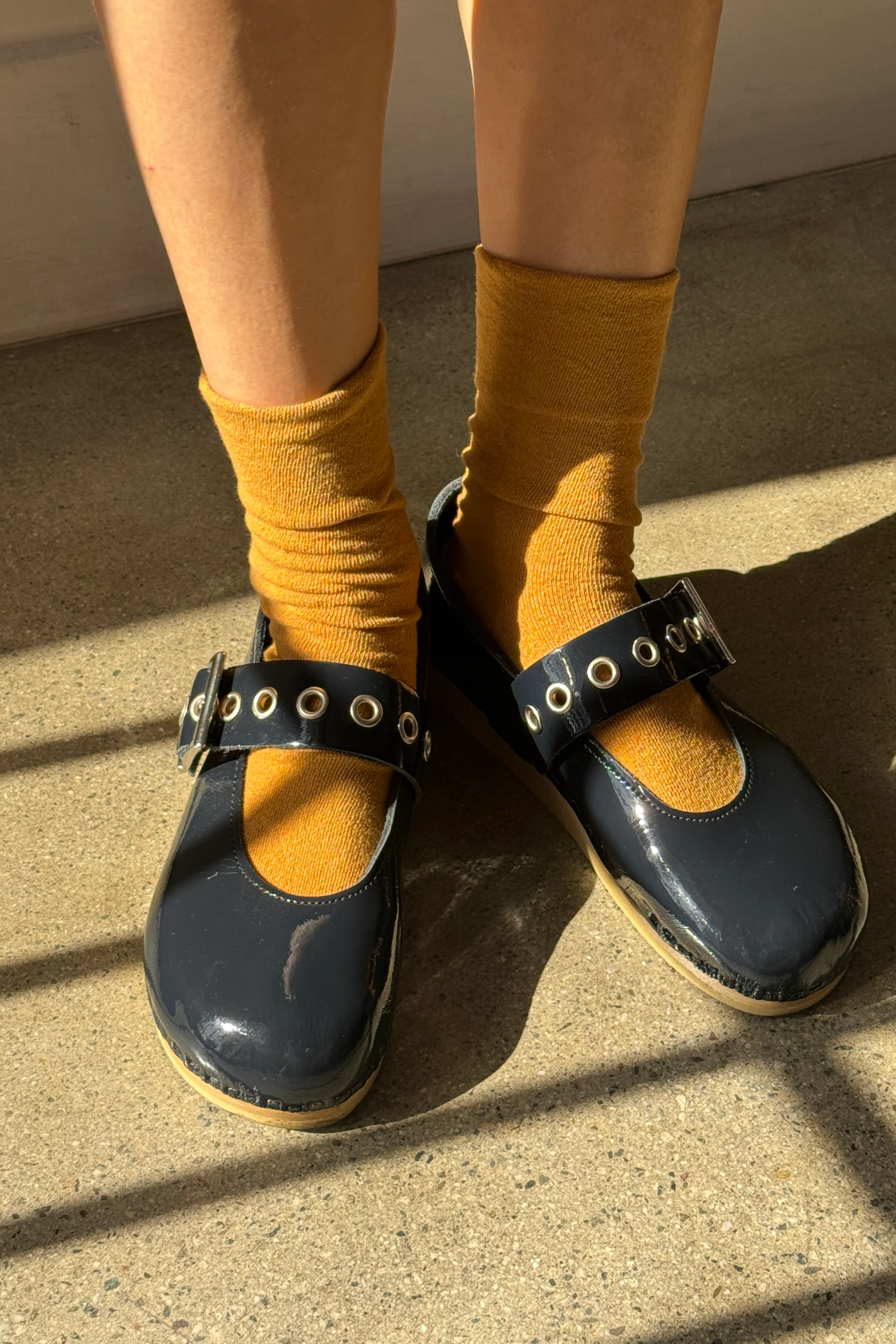 Breezy Sneaker Socks - Goldenrod - Image 4