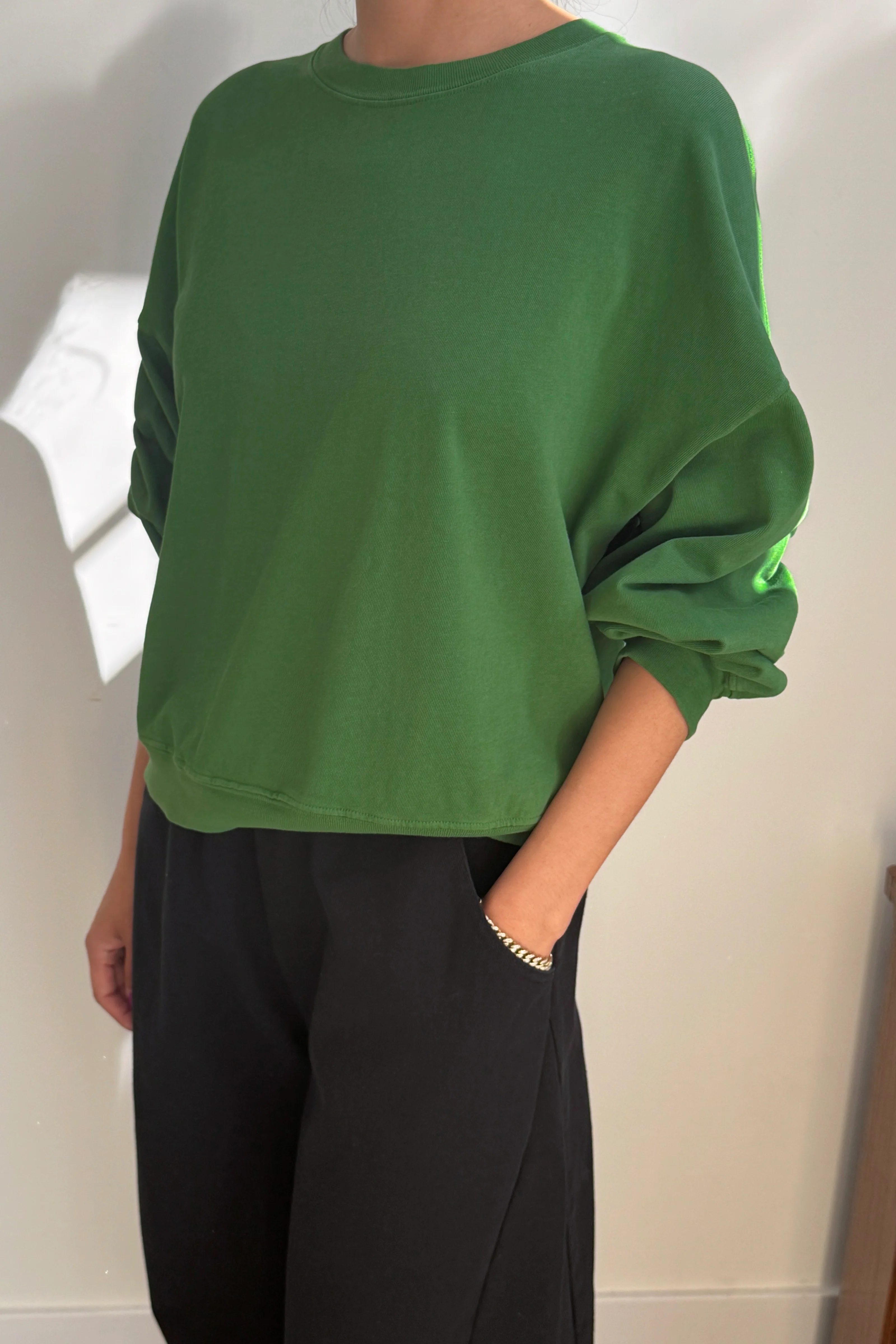 Cali Jersey Sweatshirt - Avocado - Image 3