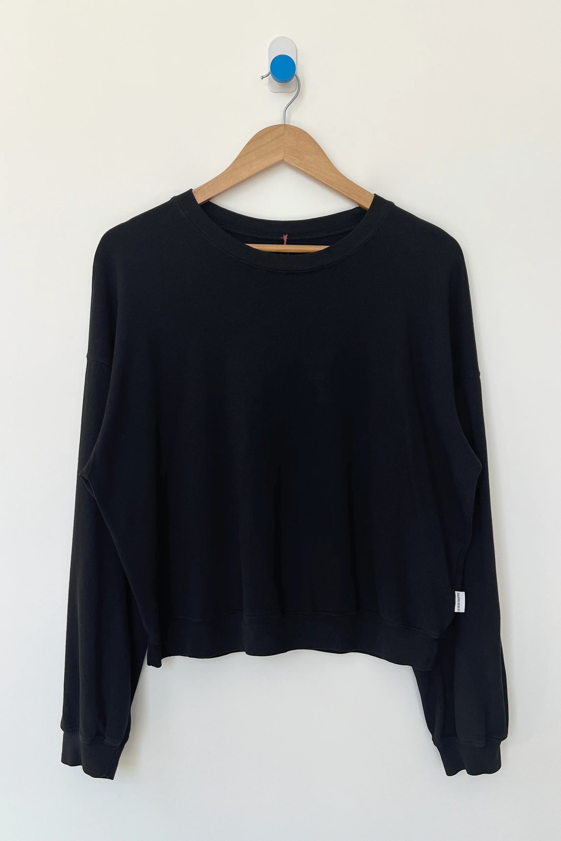 Cali Jersey Sweatshirt - True Black - Image 4