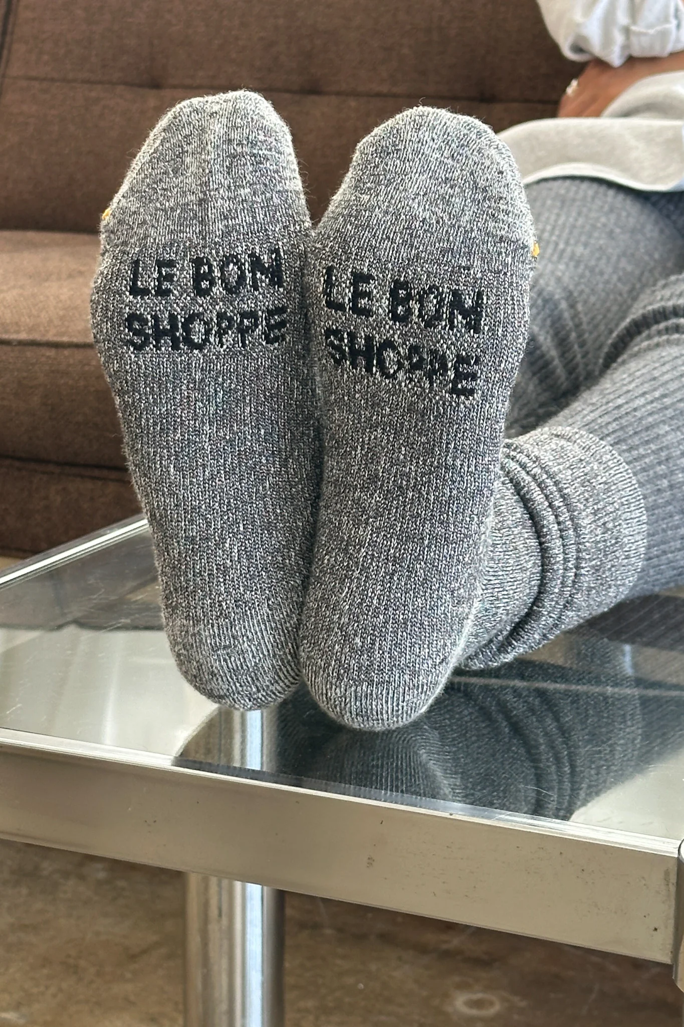 Camper Socks - Charcoal - Image 3