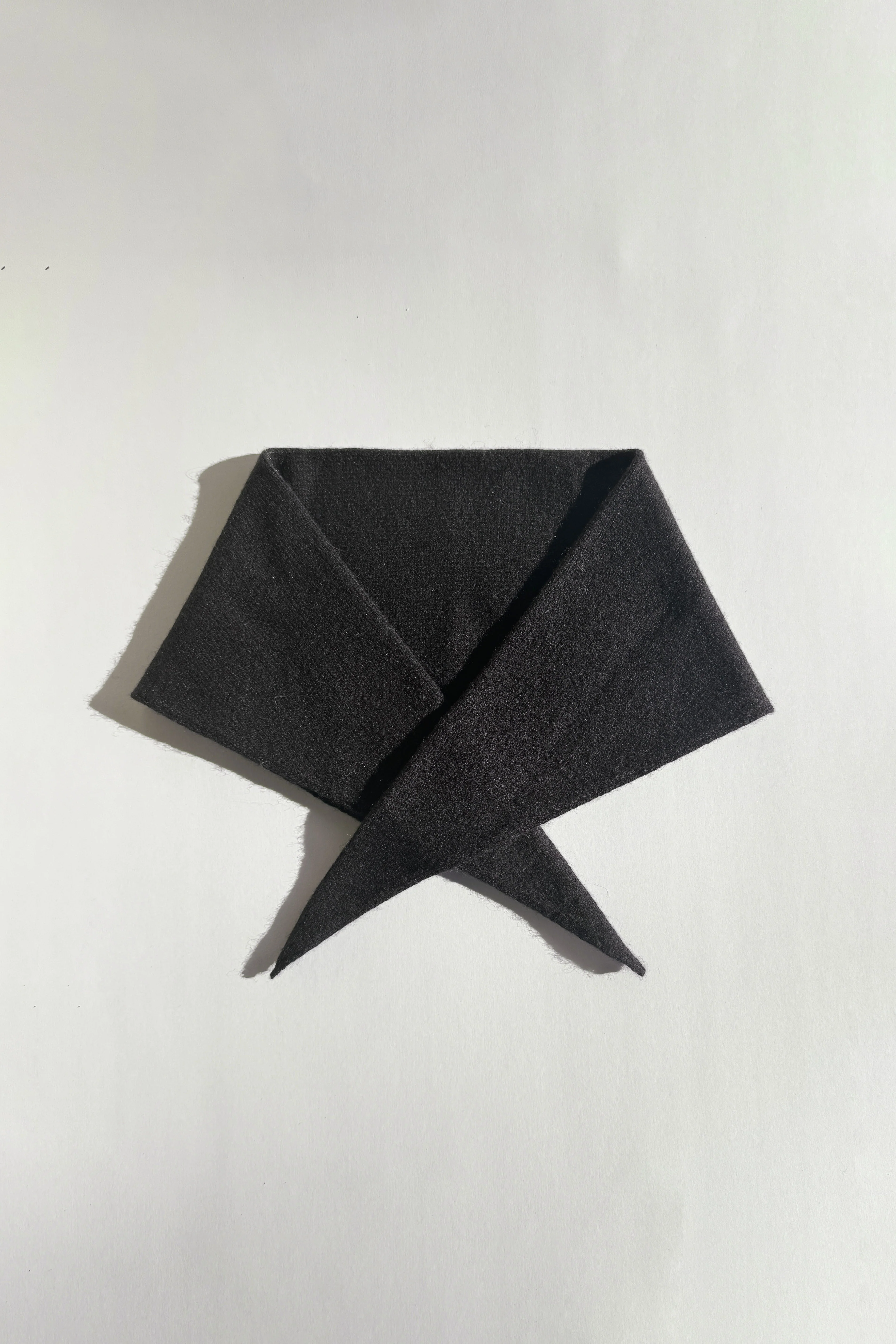 Cashmere Bandana - Black - Image 3