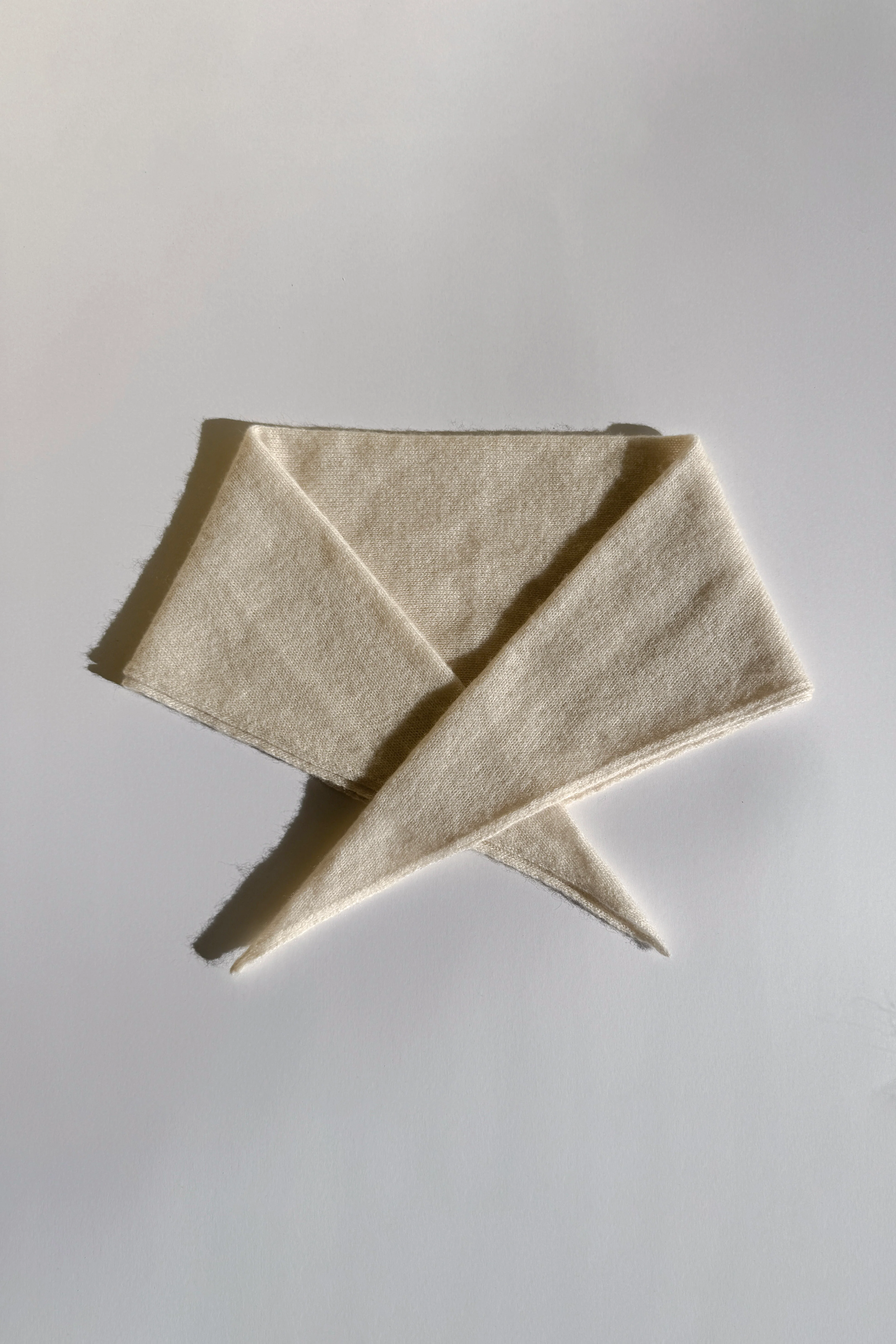 Cashmere Bandana - Oatmeal - Image 3