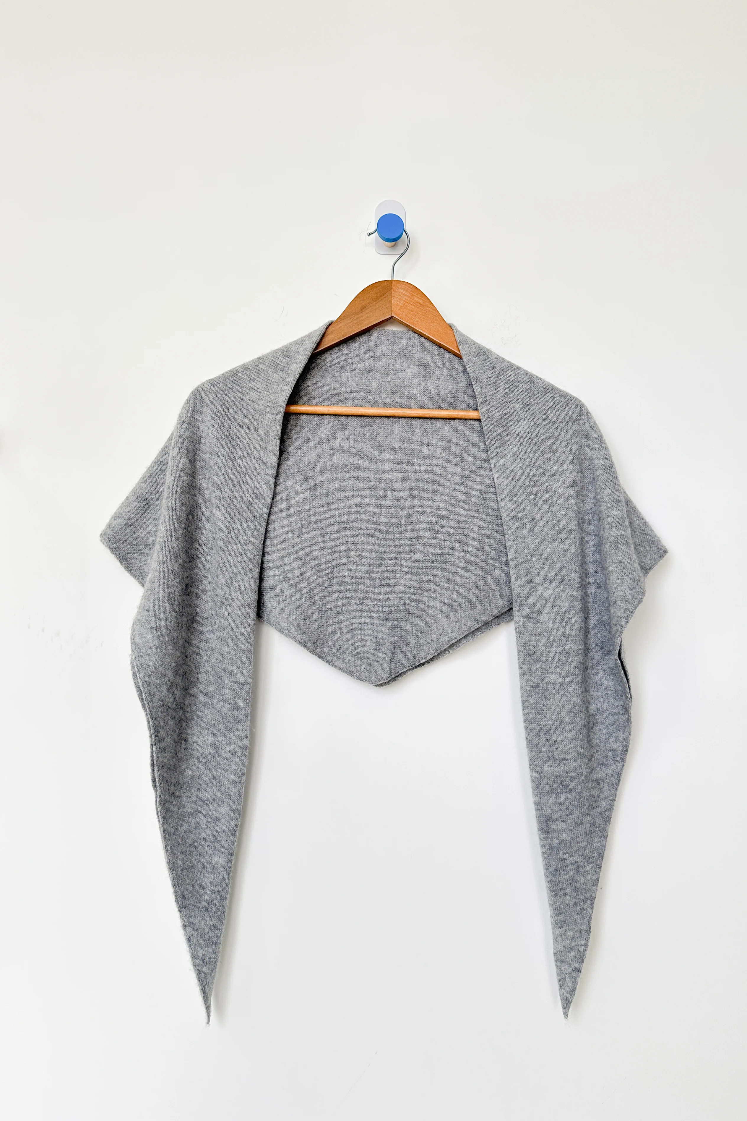 Cashmere Shawl - Ht. Grey - Image 4