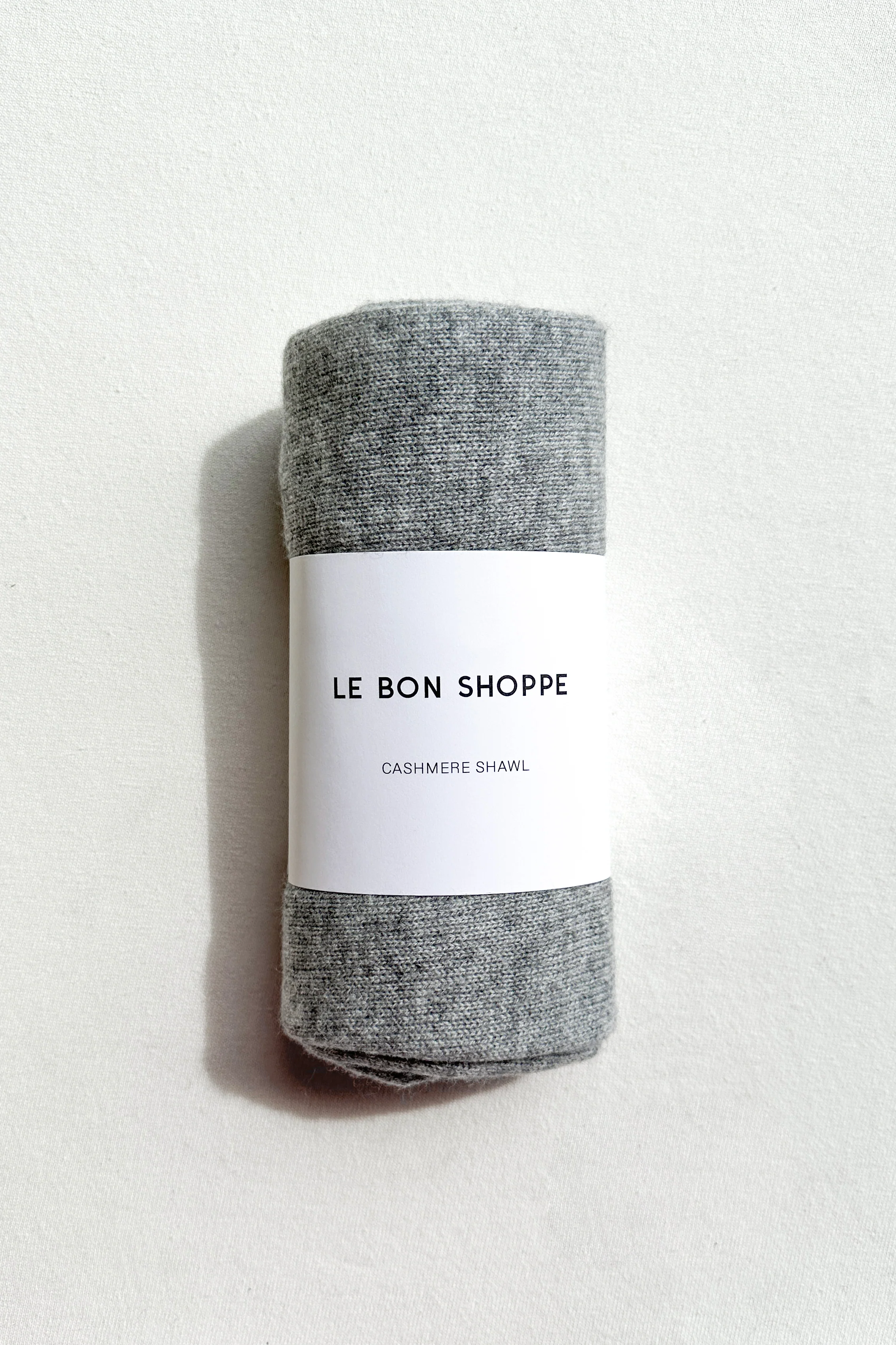 Cashmere Shawl - Ht. Grey - Image 5