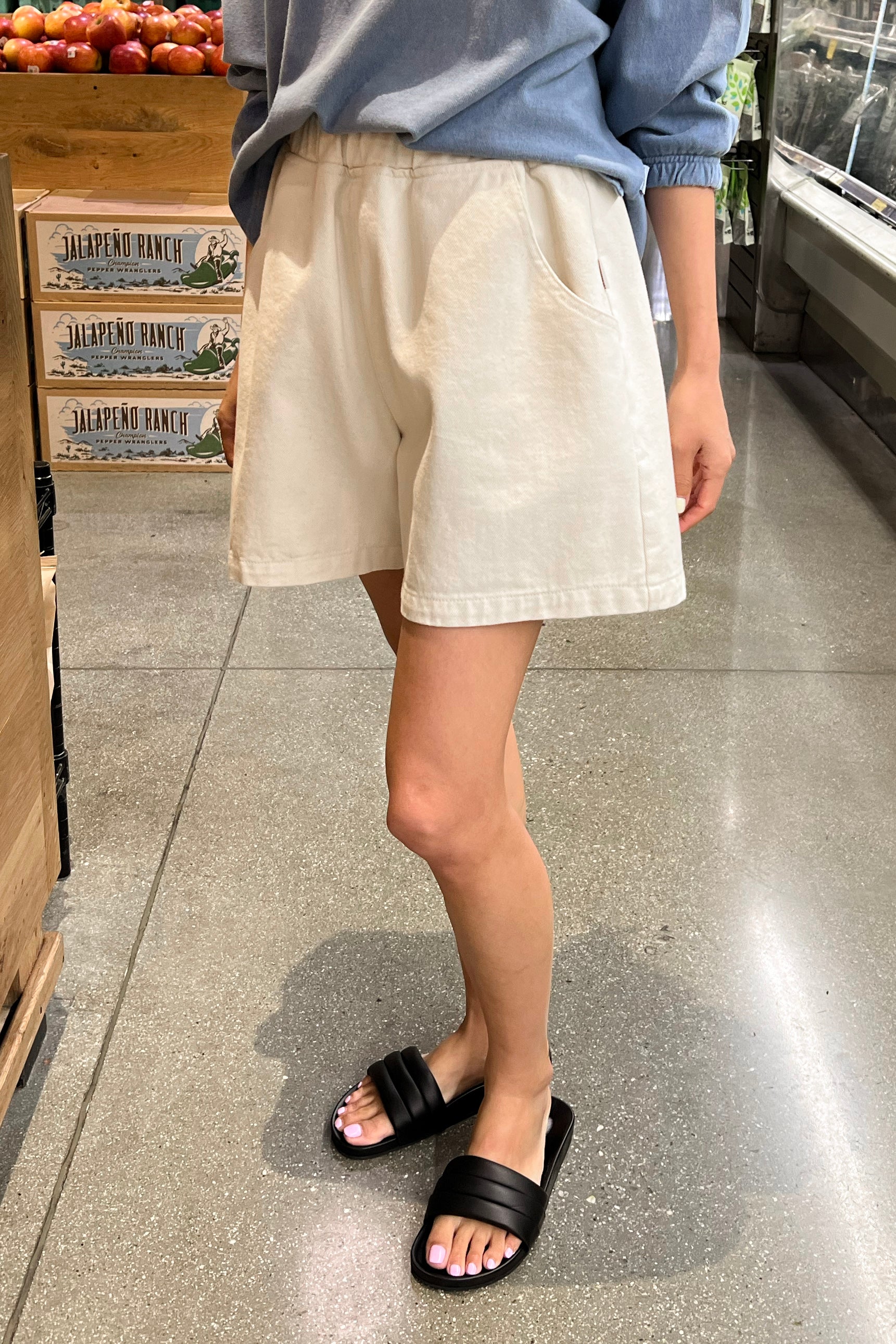 City Shorts - Naturel - Image 4