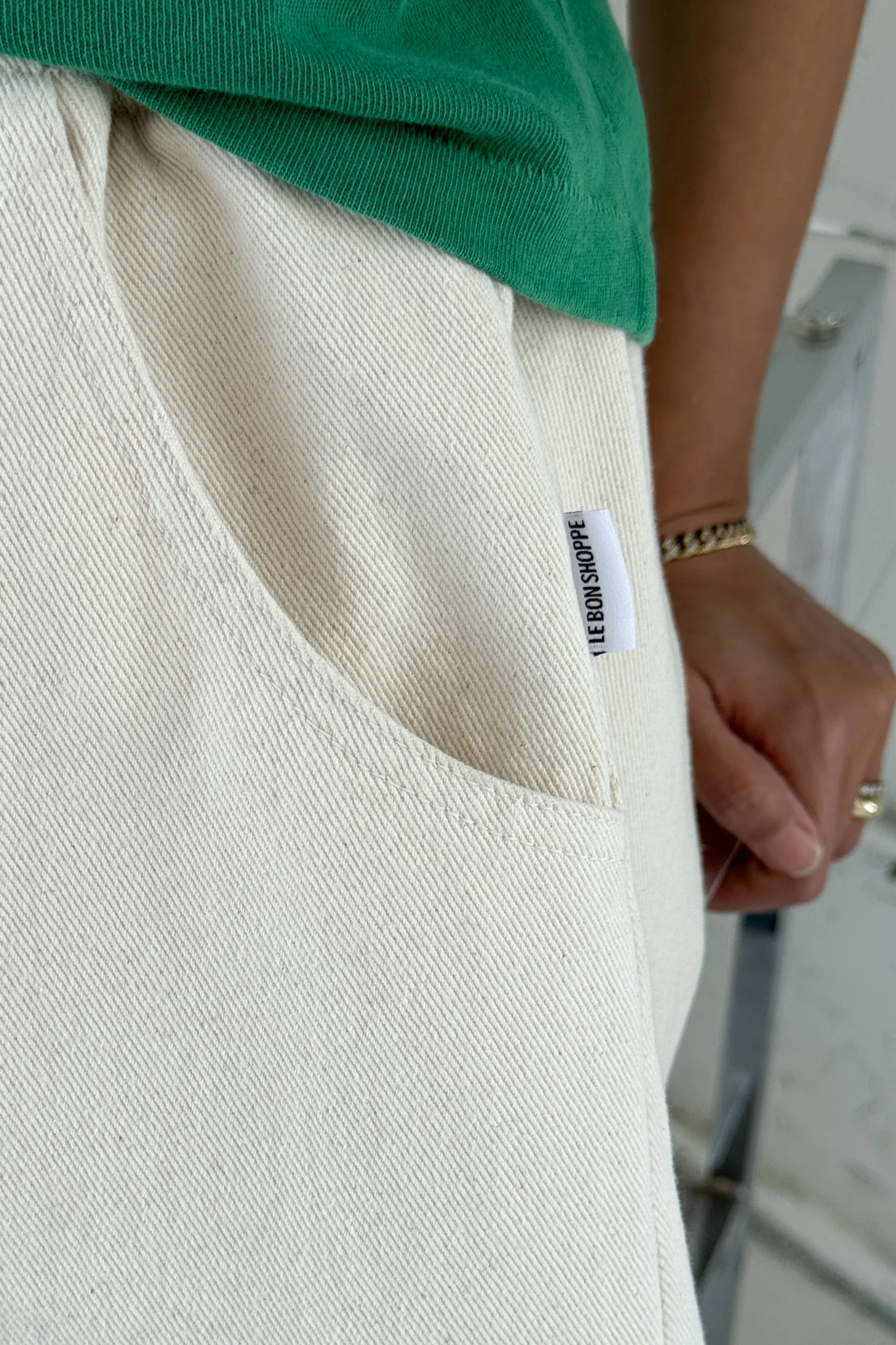 City Shorts - Naturel - Image 5