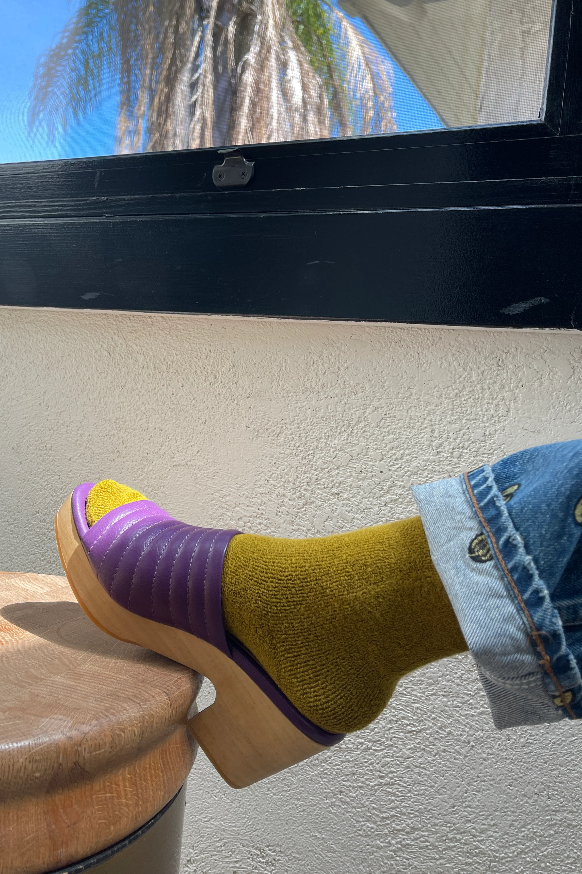 Cloud Socks - Green Olive - Image 5