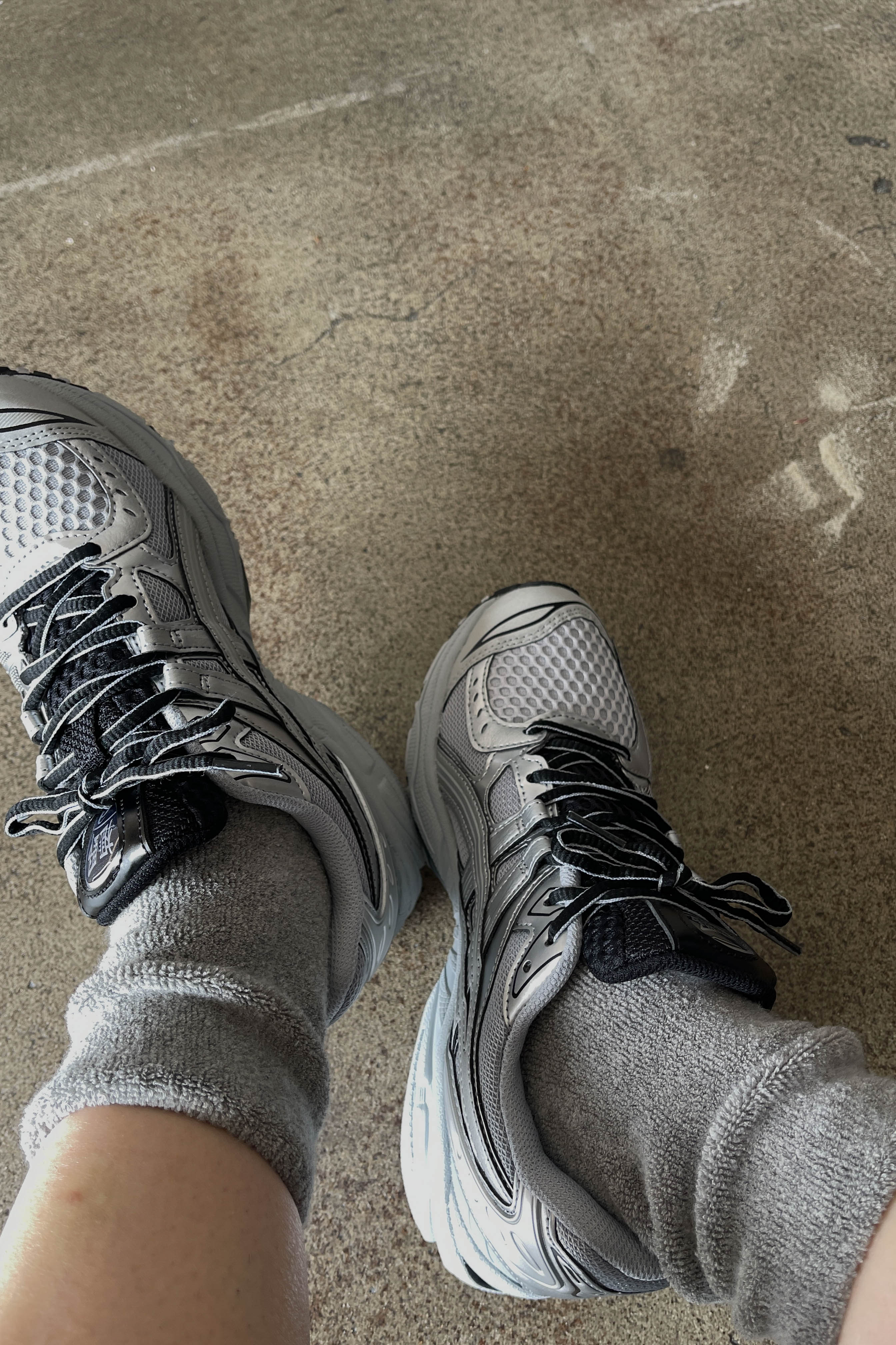 Cloud Socks - Heather Grey - Image 3
