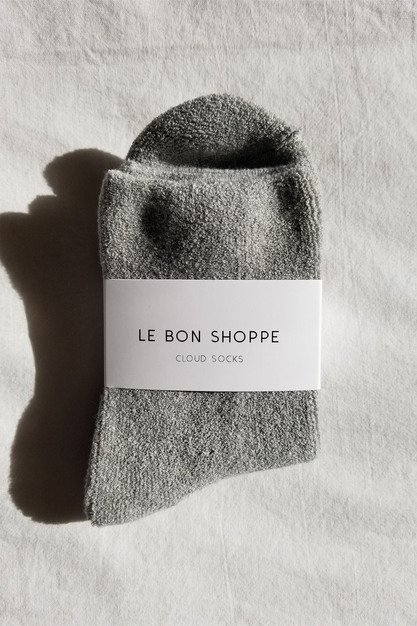 Cloud Socks - Heather Grey - Image 5