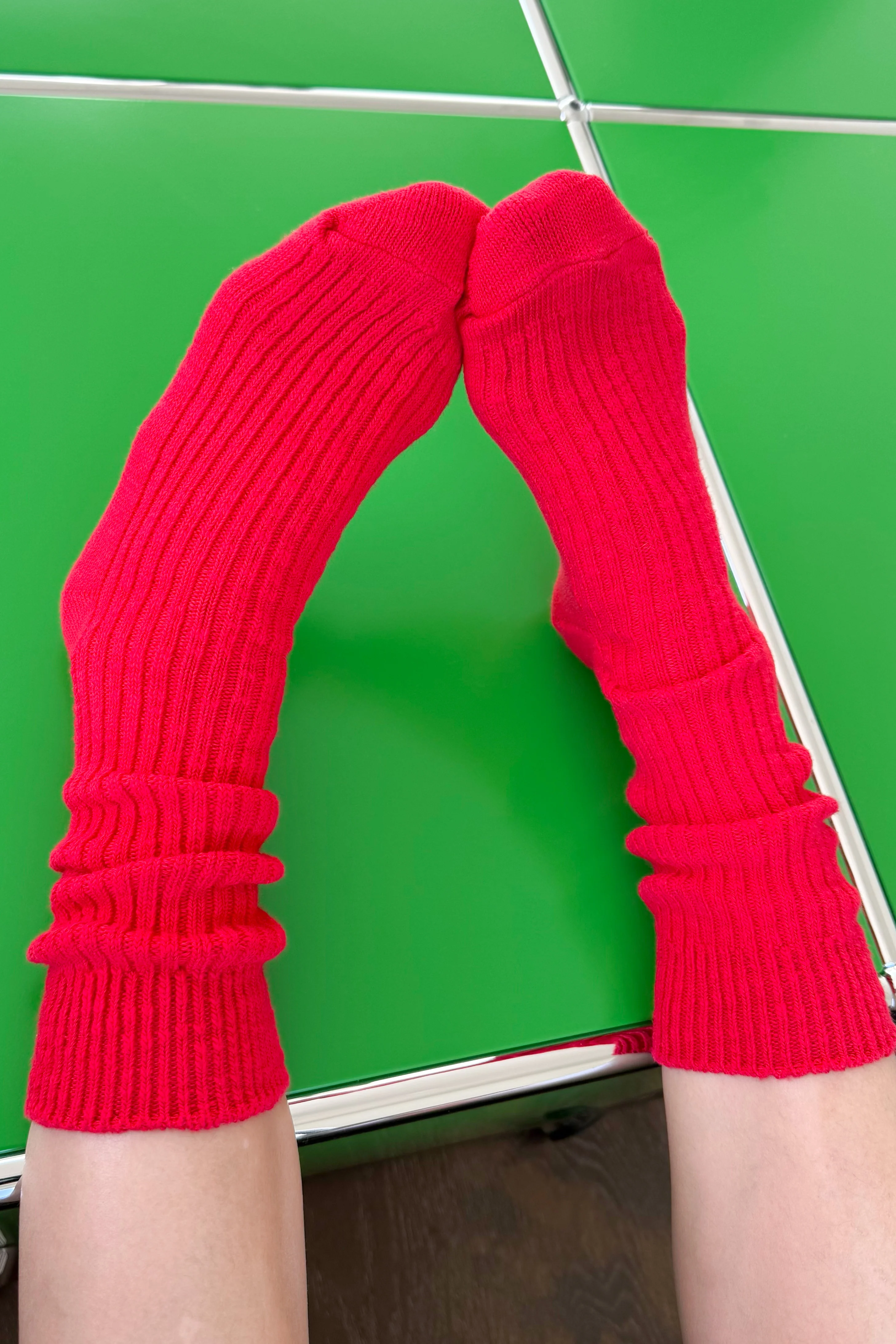 Cottage Socks - Chili - Image 3