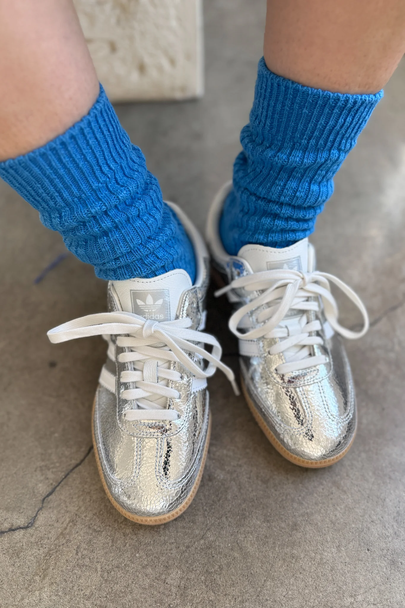 Cottage Socks - Laguna Blue - Image 3
