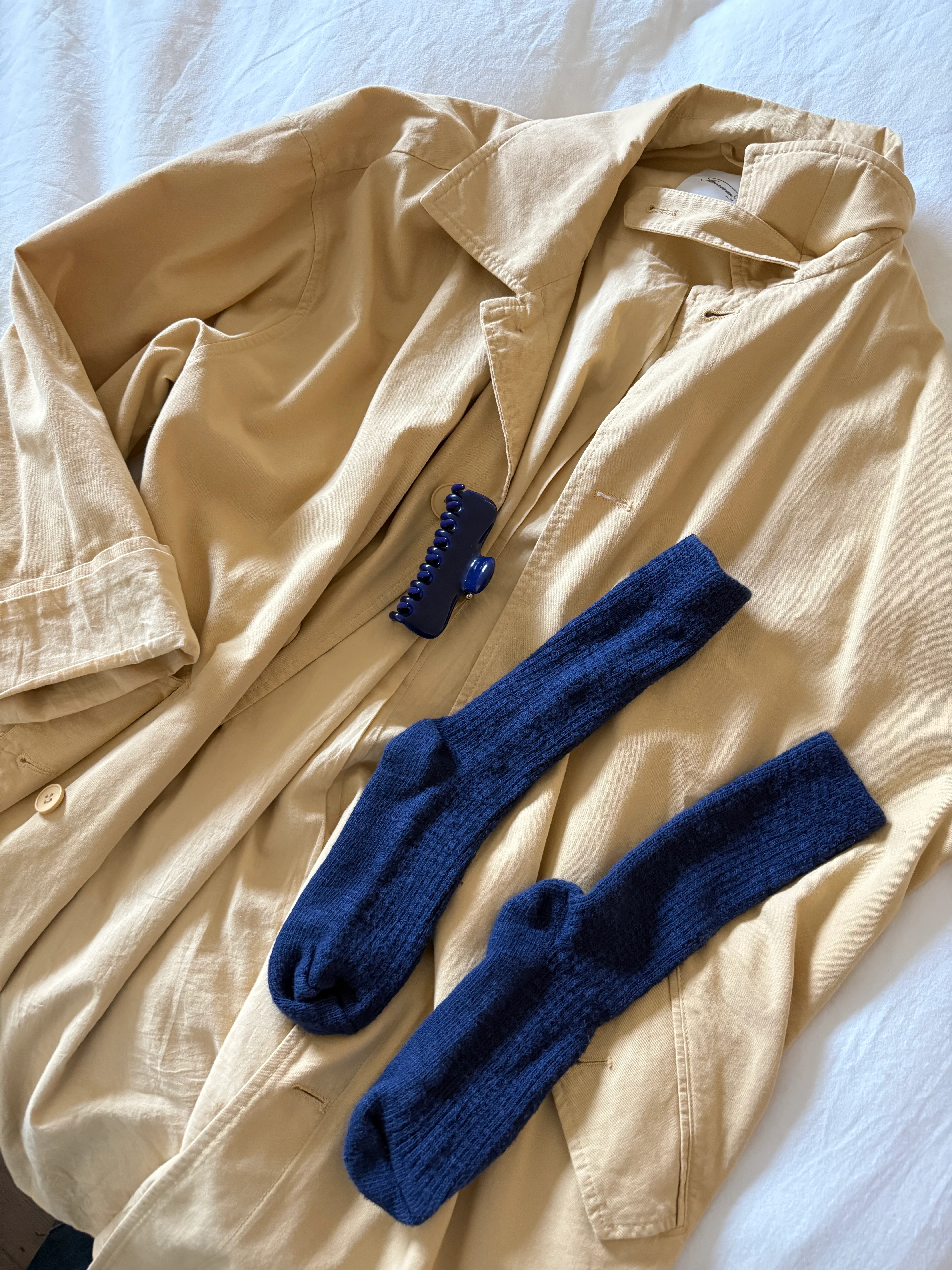 Cottage Socks - Navy - Image 4