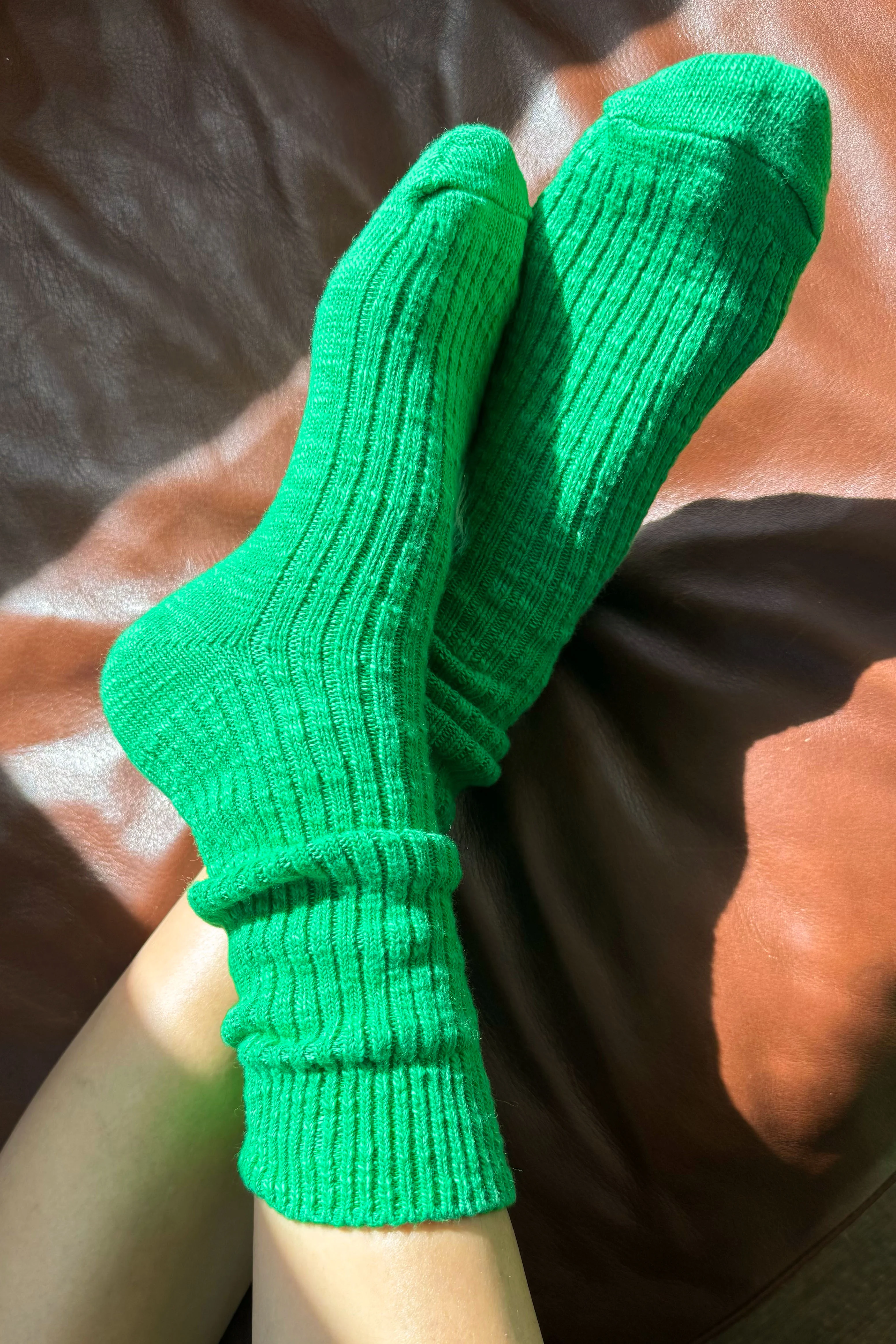 Cottage Socks - Spring Green