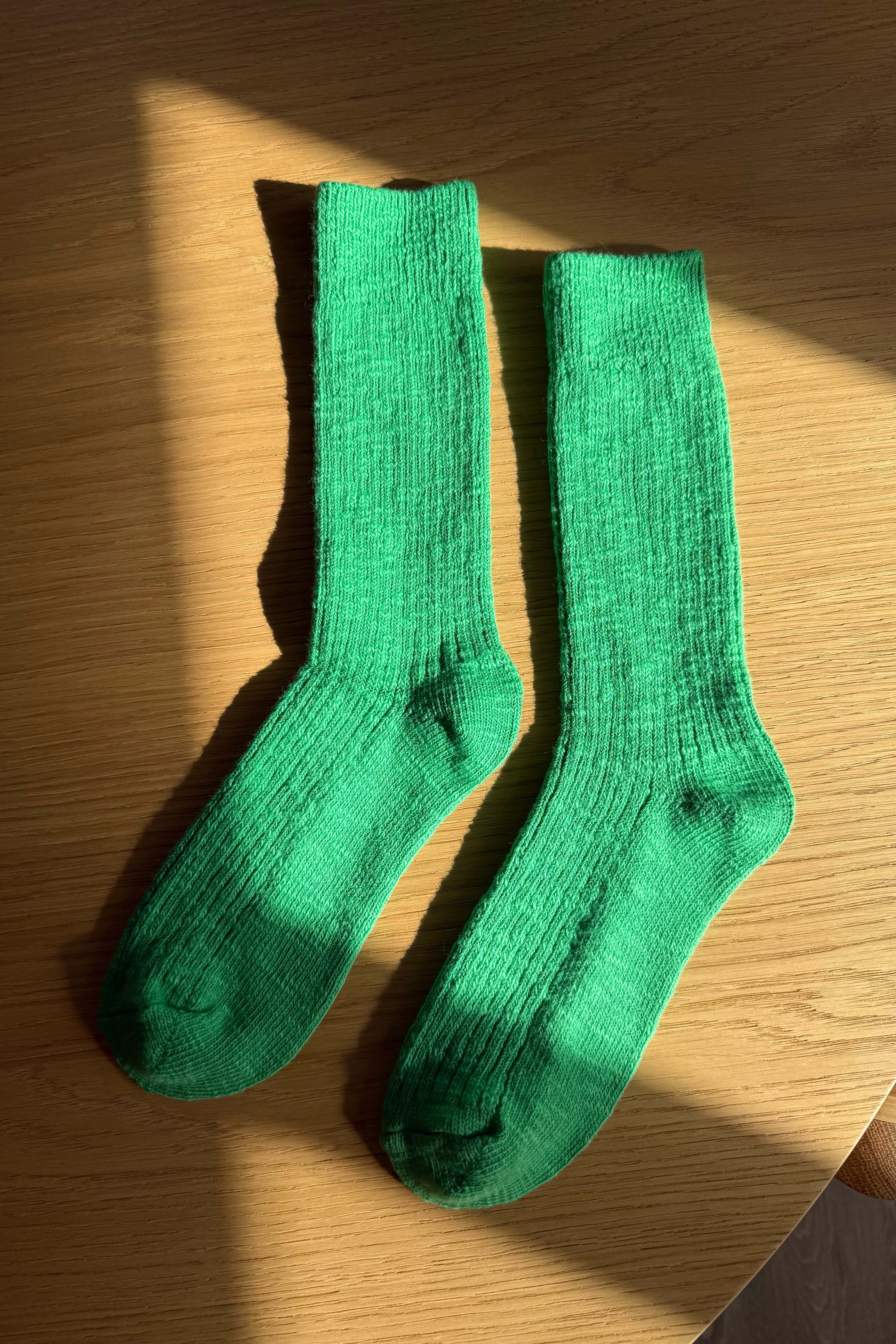 Cottage Socks - Spring Green - Image 3