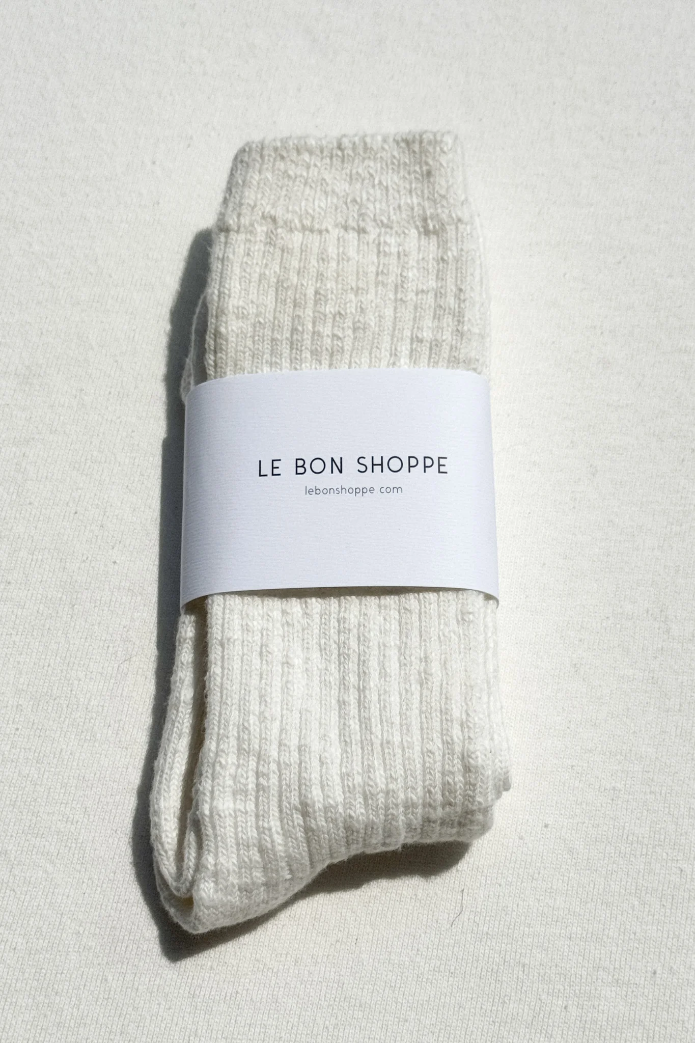 Cottage Socks - White Linen - Image 5