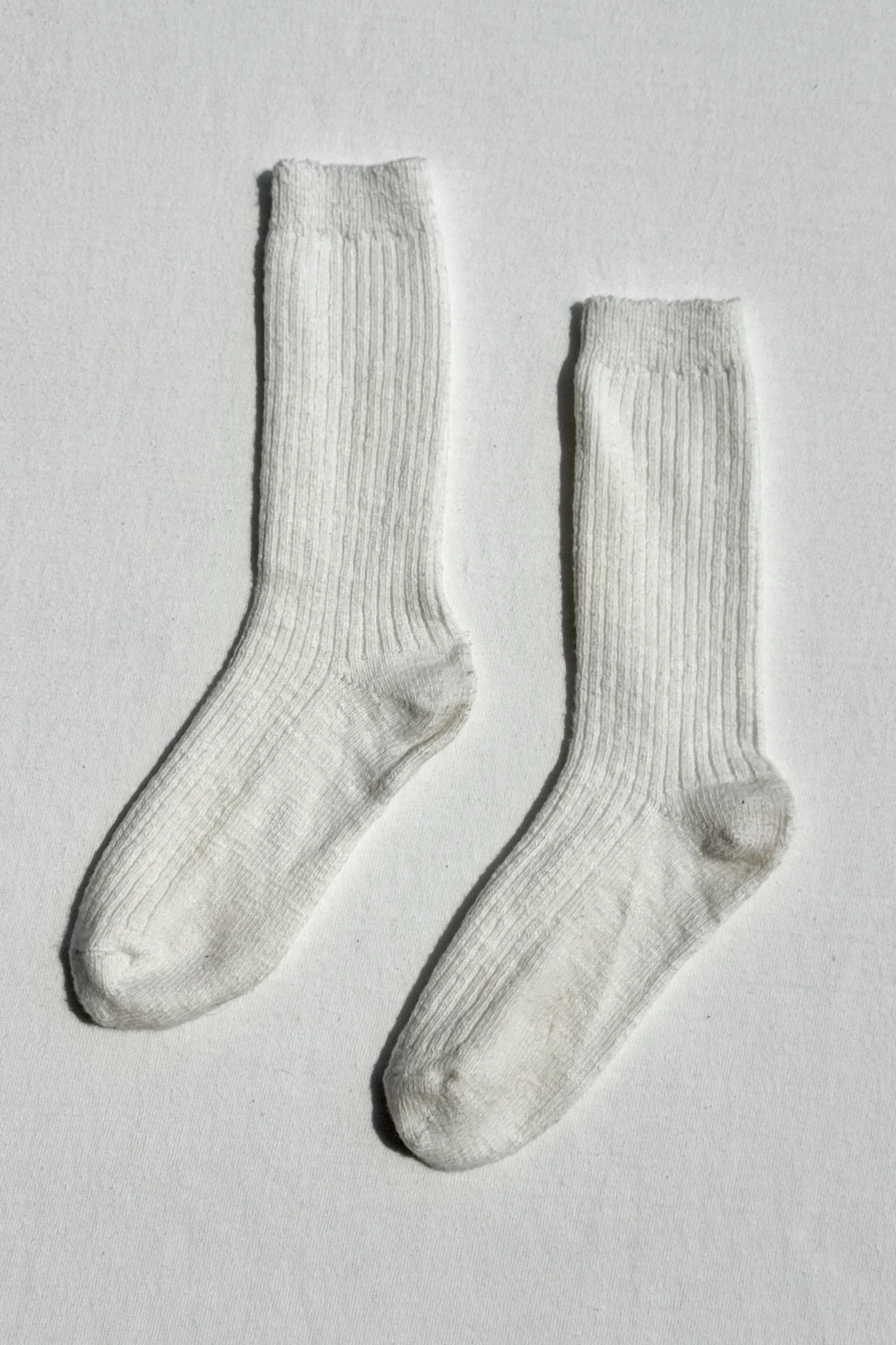 Cottage Socks - White Linen - Image 6