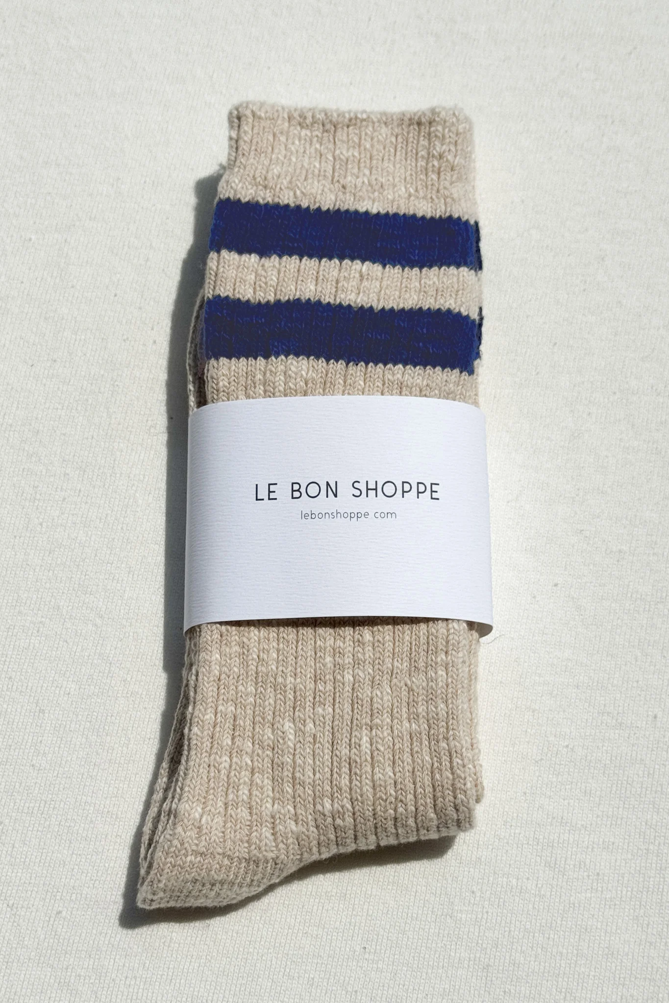 Cottage Varsity Socks - Oatmeal Varsity - Image 5