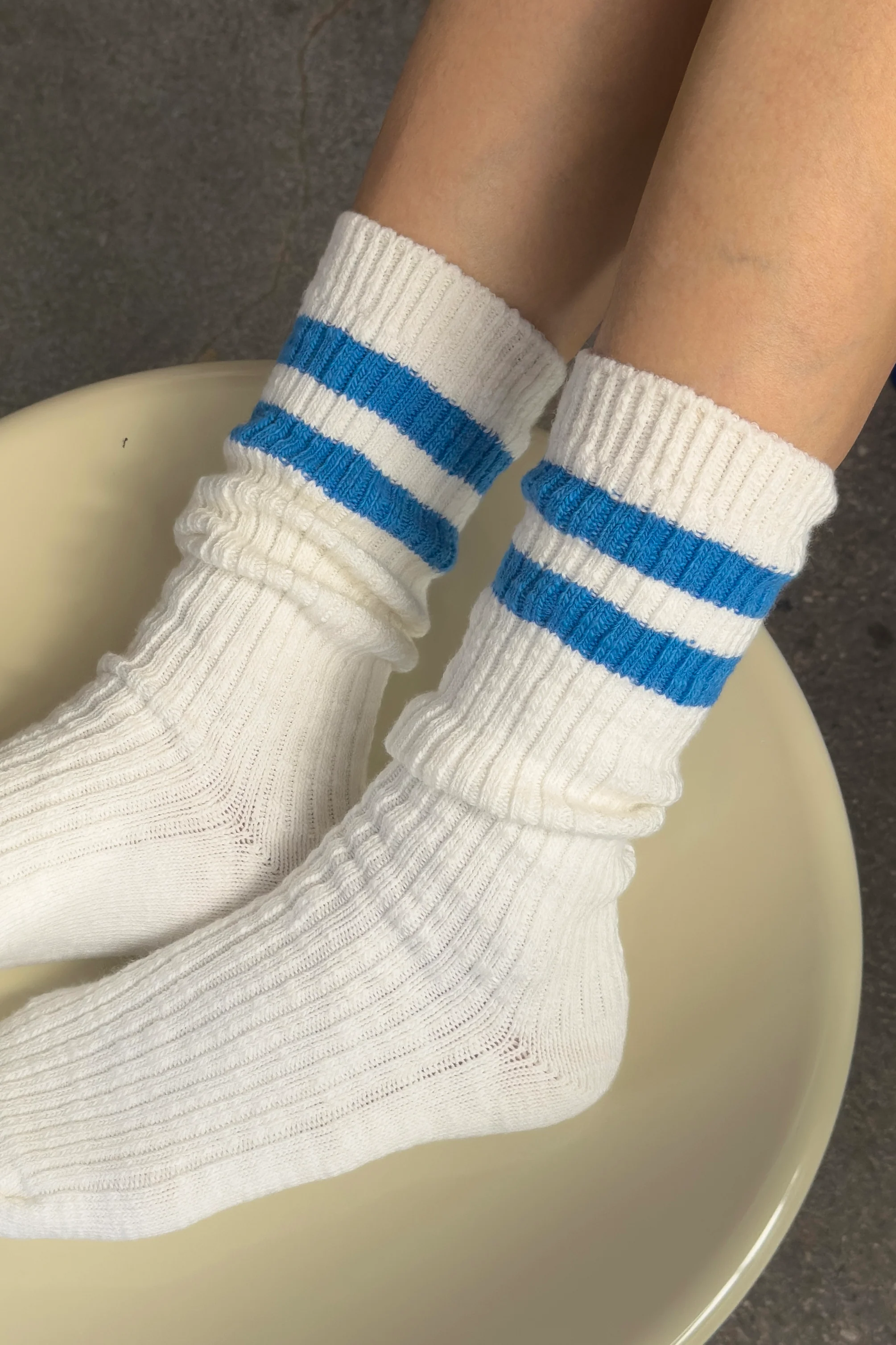 Cottage Varsity Socks - White Varsity - Image 4