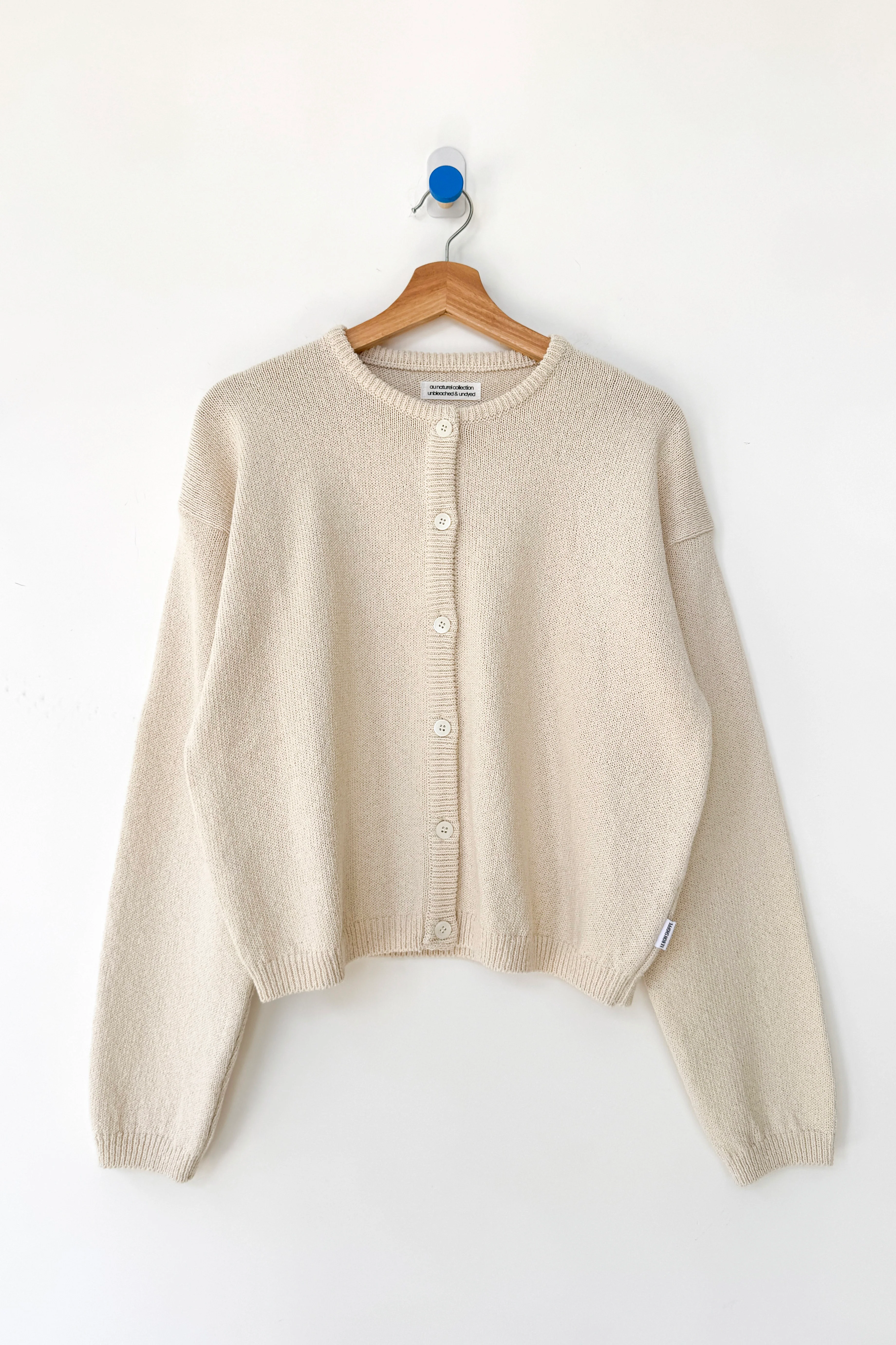 Cotton Leila Cardigan - Naturel - Image 5