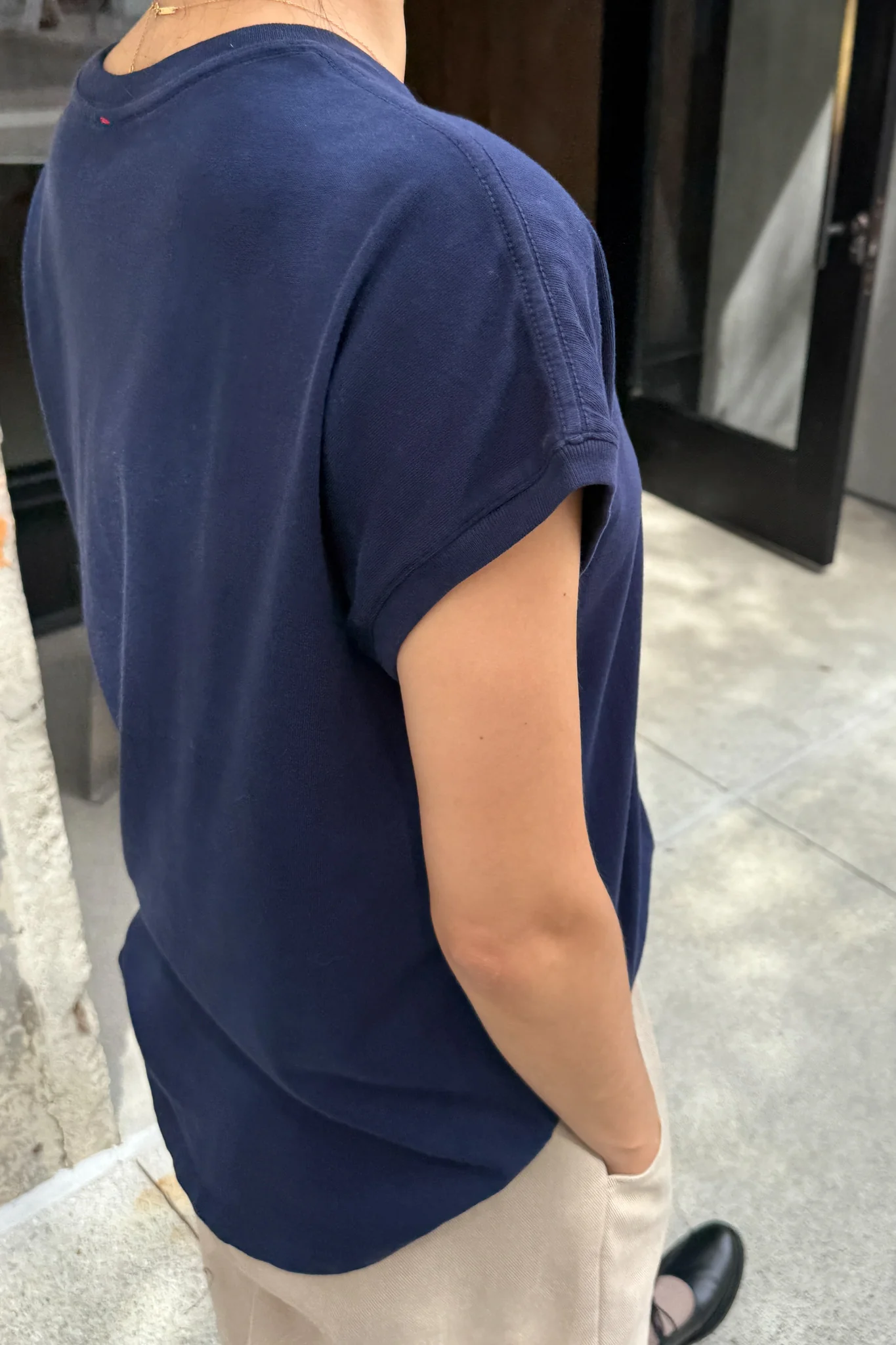 Ease Tee - Navy - Image 3