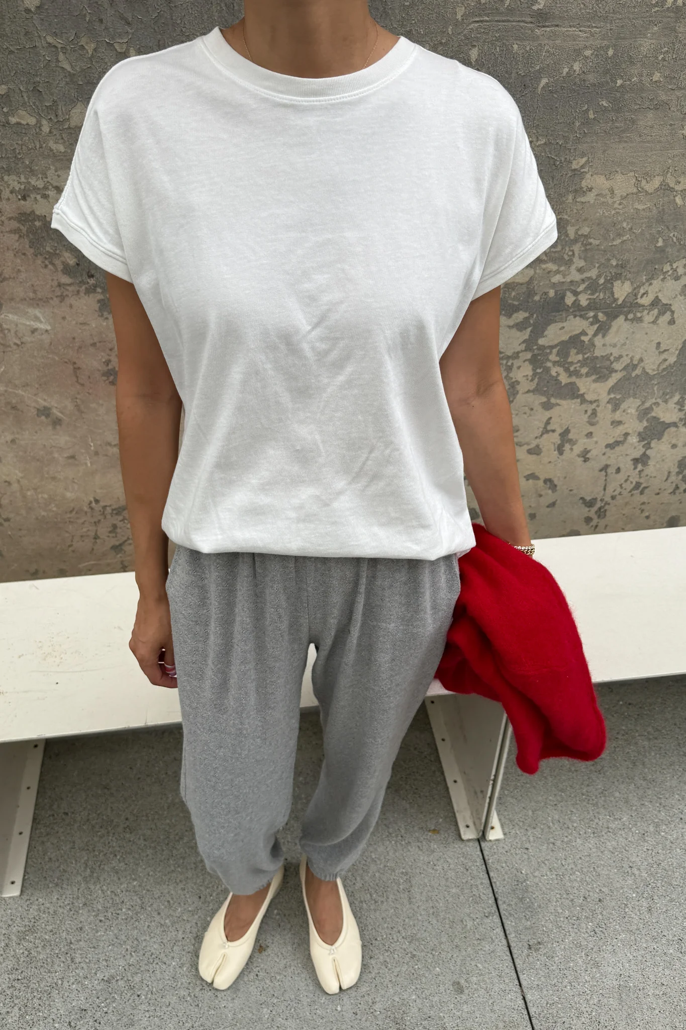 Ease Tee - Vintage White - Image 3
