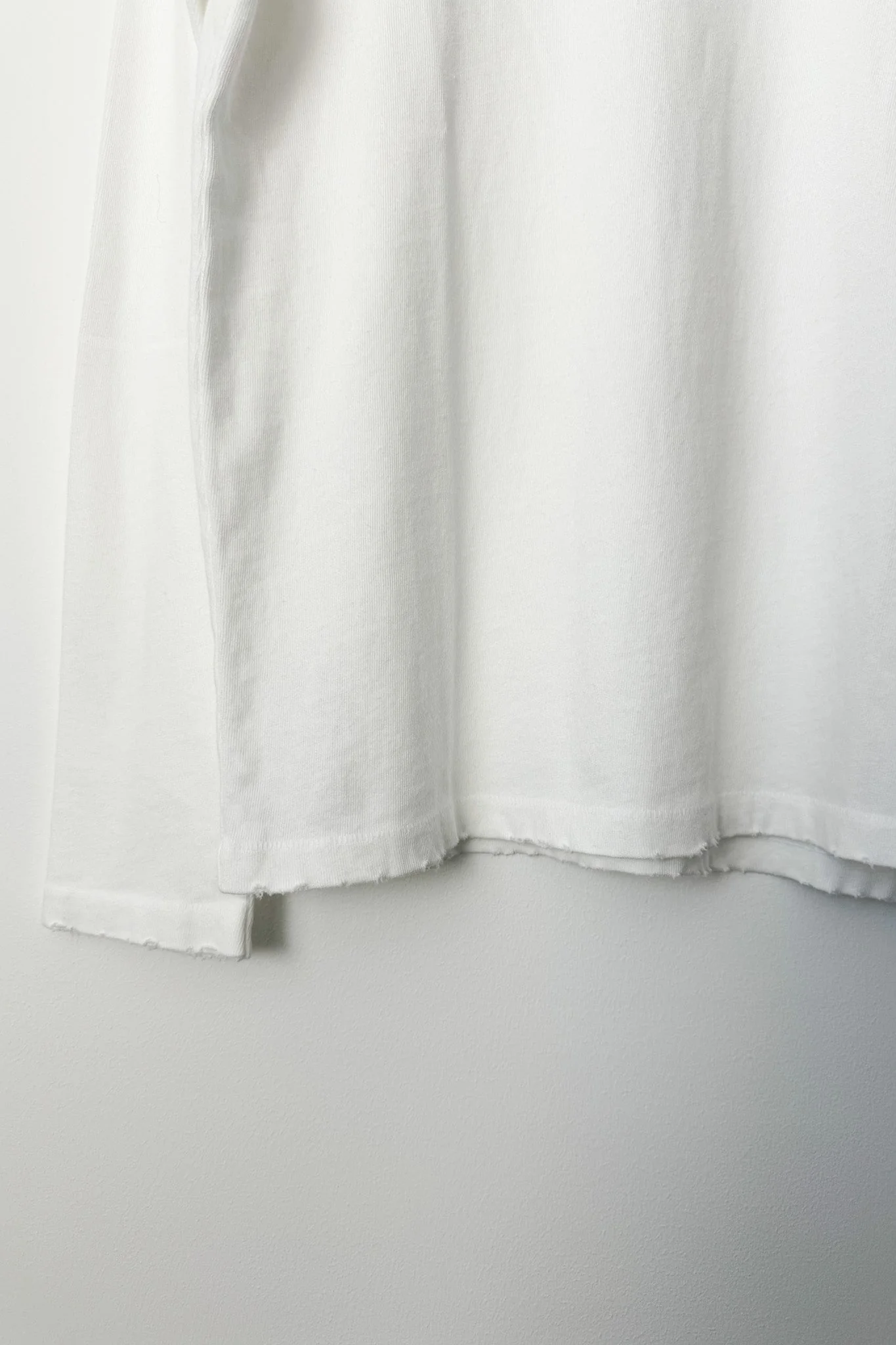 Everyday Long Sleeve Tee - Vintage White - Image 4