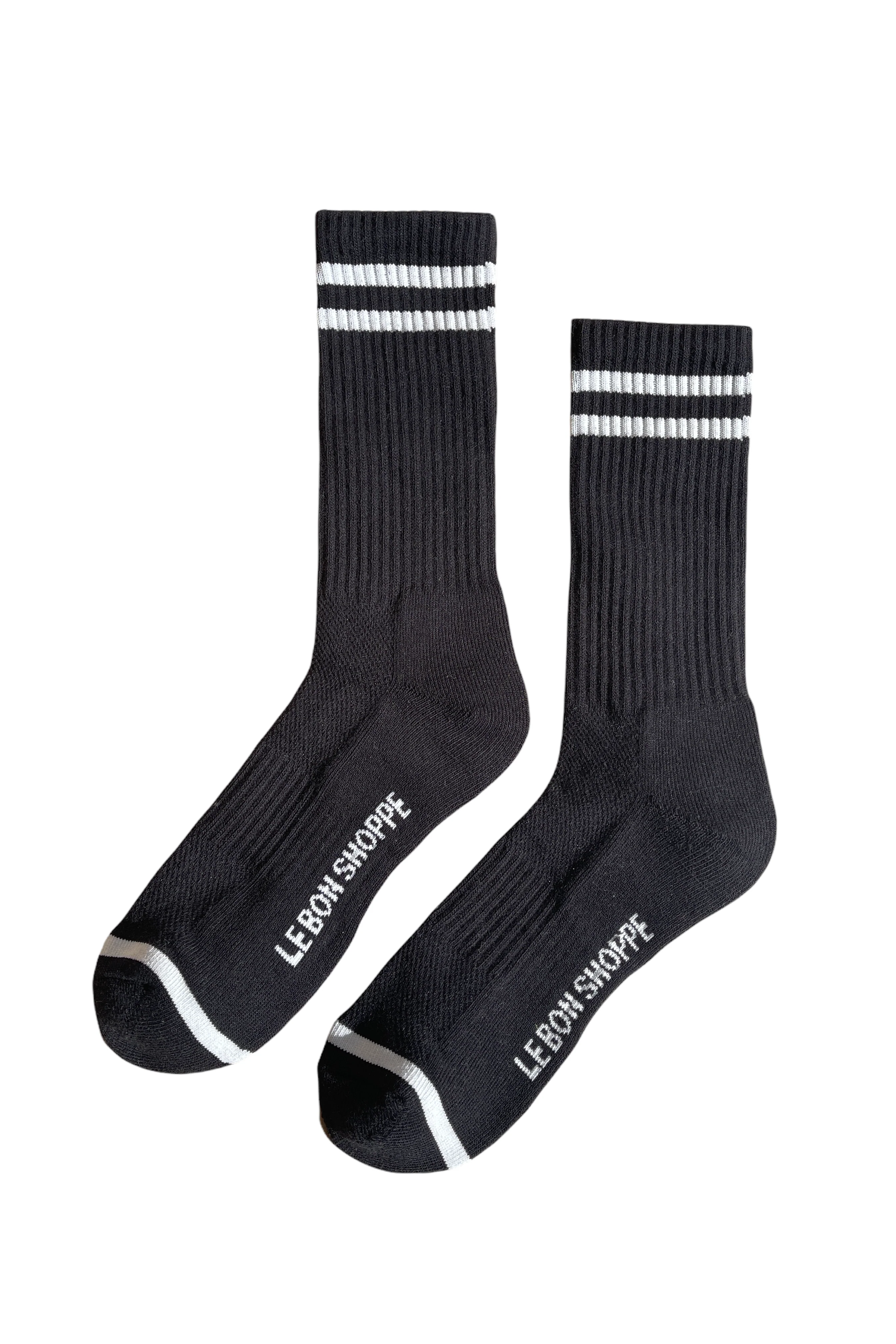 EXTENDED Boyfriend Socks - Noir - Image 4