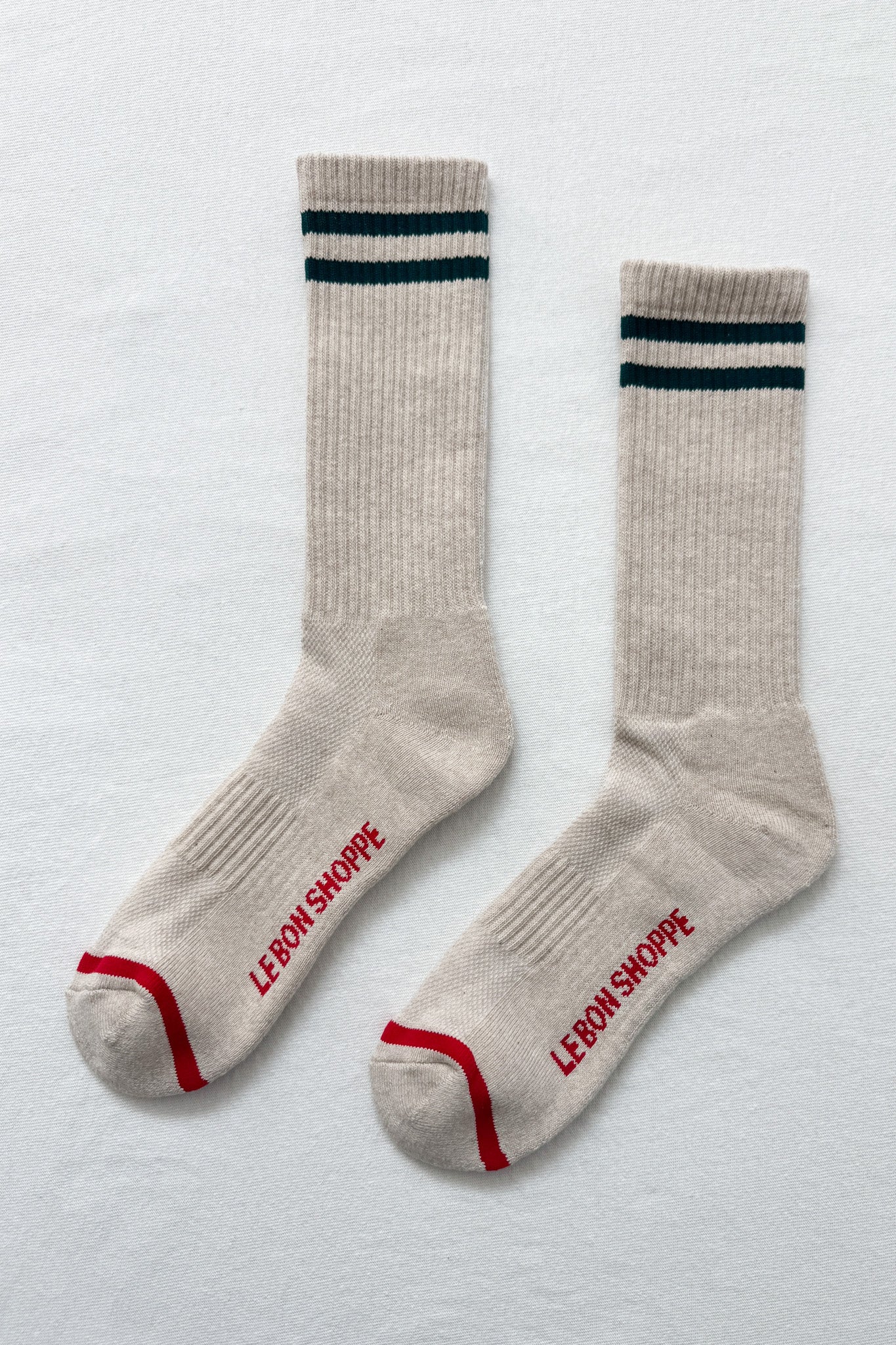 EXTENDED Boyfriend Socks - Oatmeal - Image 3